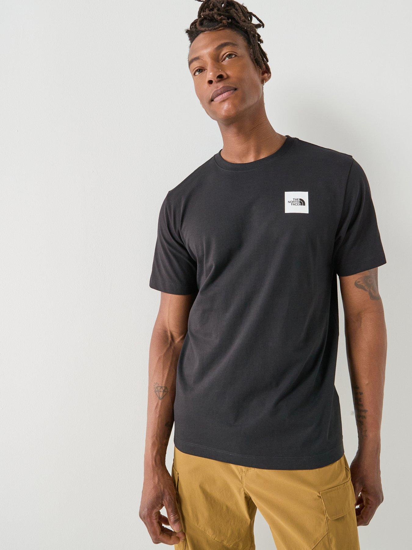 Image 1 of 5 of The North Face Mens Evolution Box Half Dome T-Shirt - Black