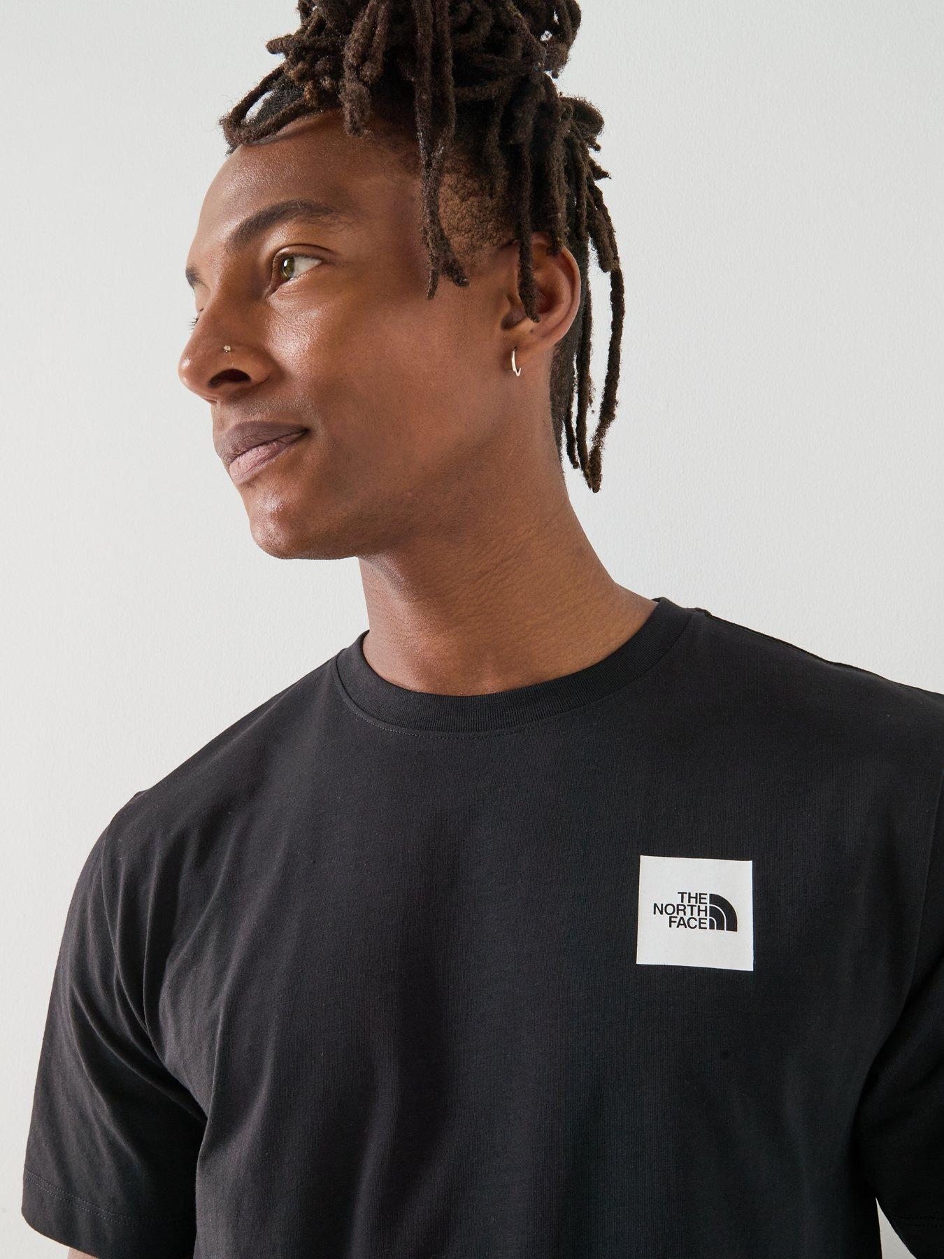 Image 4 of 5 of The North Face Mens Evolution Box Half Dome T-Shirt - Black
