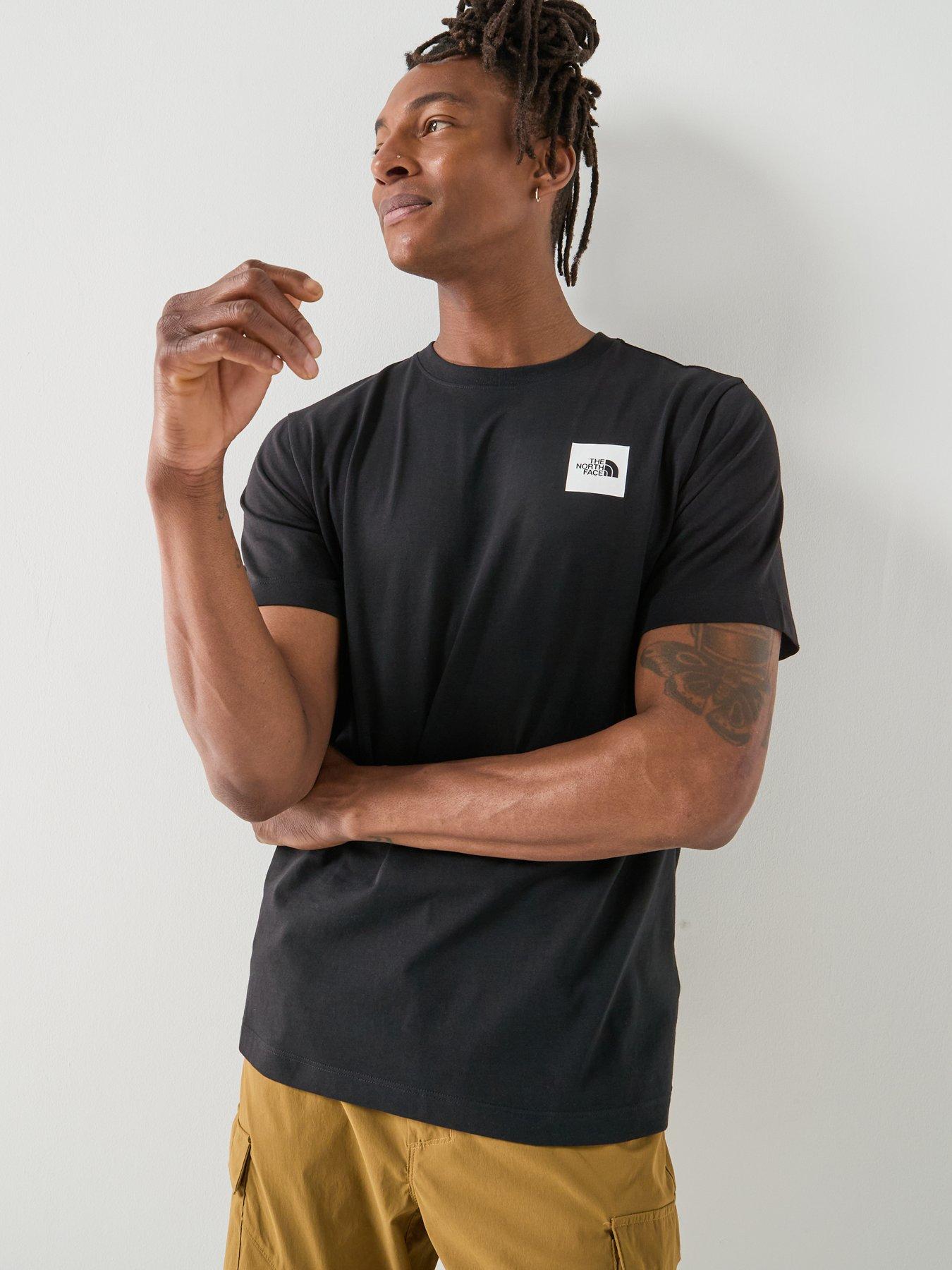 Image 5 of 5 of The North Face Mens Evolution Box Half Dome T-Shirt - Black