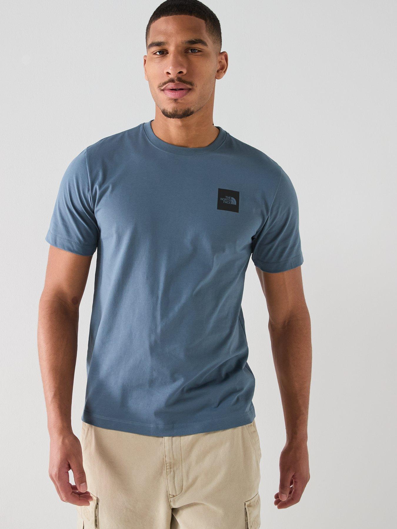 Image 1 of 4 of The North Face Mens Evolution Box Half Dome T-shirt - Blue