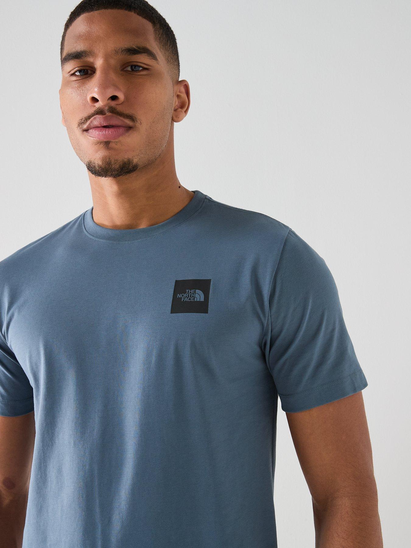 Image 4 of 4 of The North Face Mens Evolution Box Half Dome T-shirt - Blue