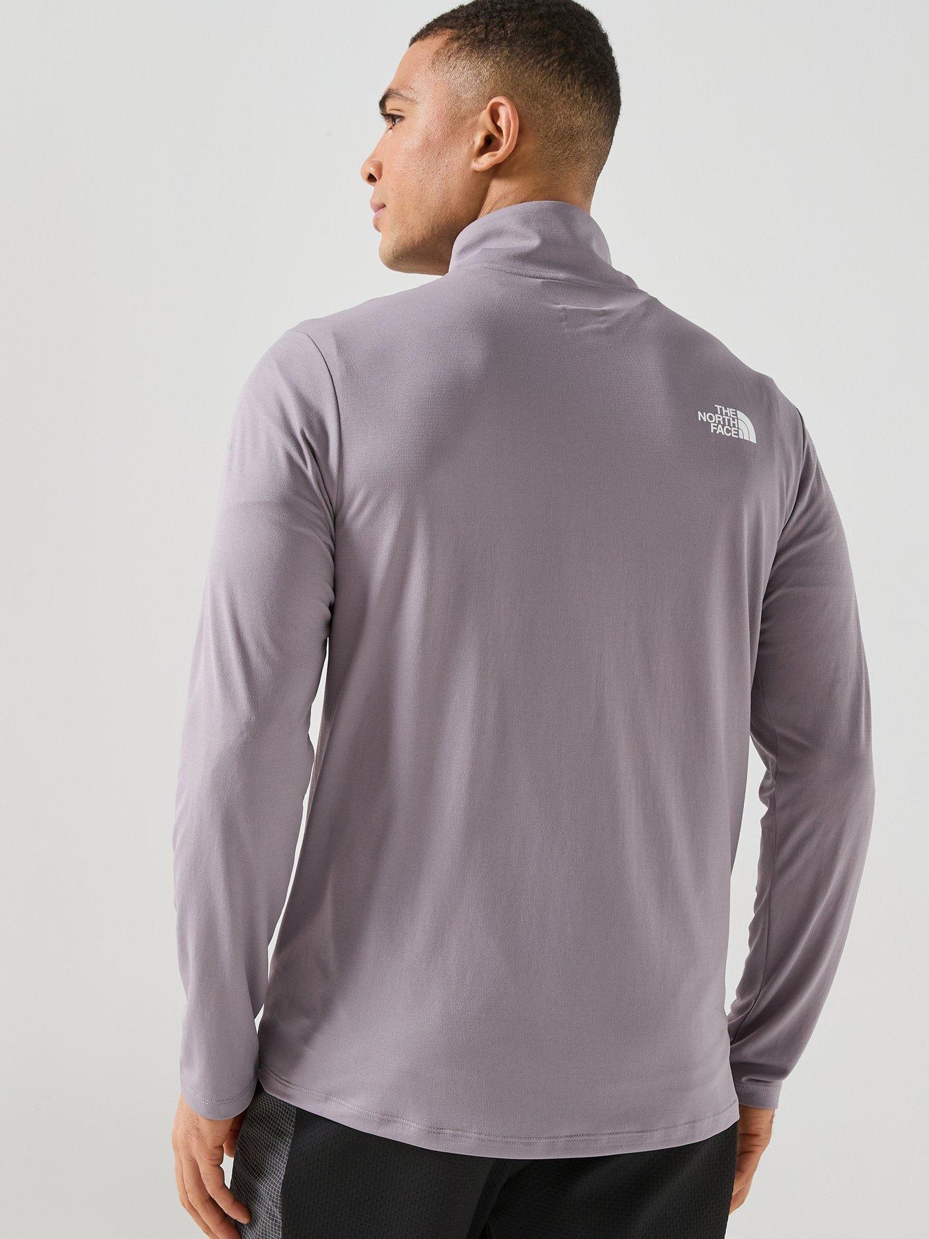 Image 2 of 6 of The North Face Mens 24/7 1/4 Zip Top - Grey