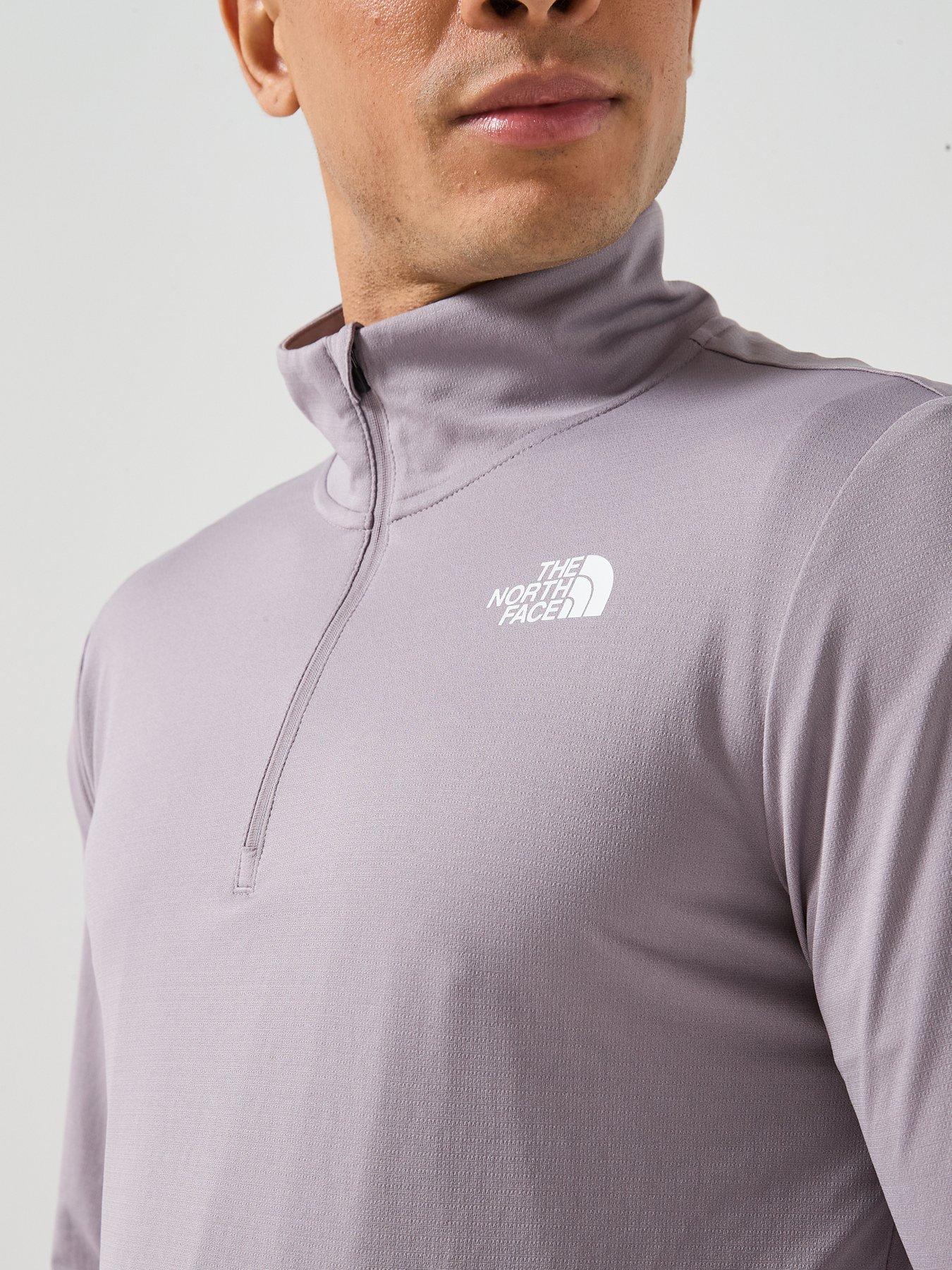 Image 4 of 6 of The North Face Mens 24/7 1/4 Zip Top - Grey