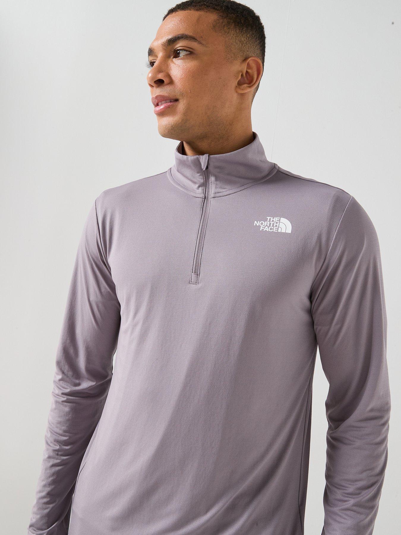 Image 6 of 6 of The North Face Mens 24/7 1/4 Zip Top - Grey