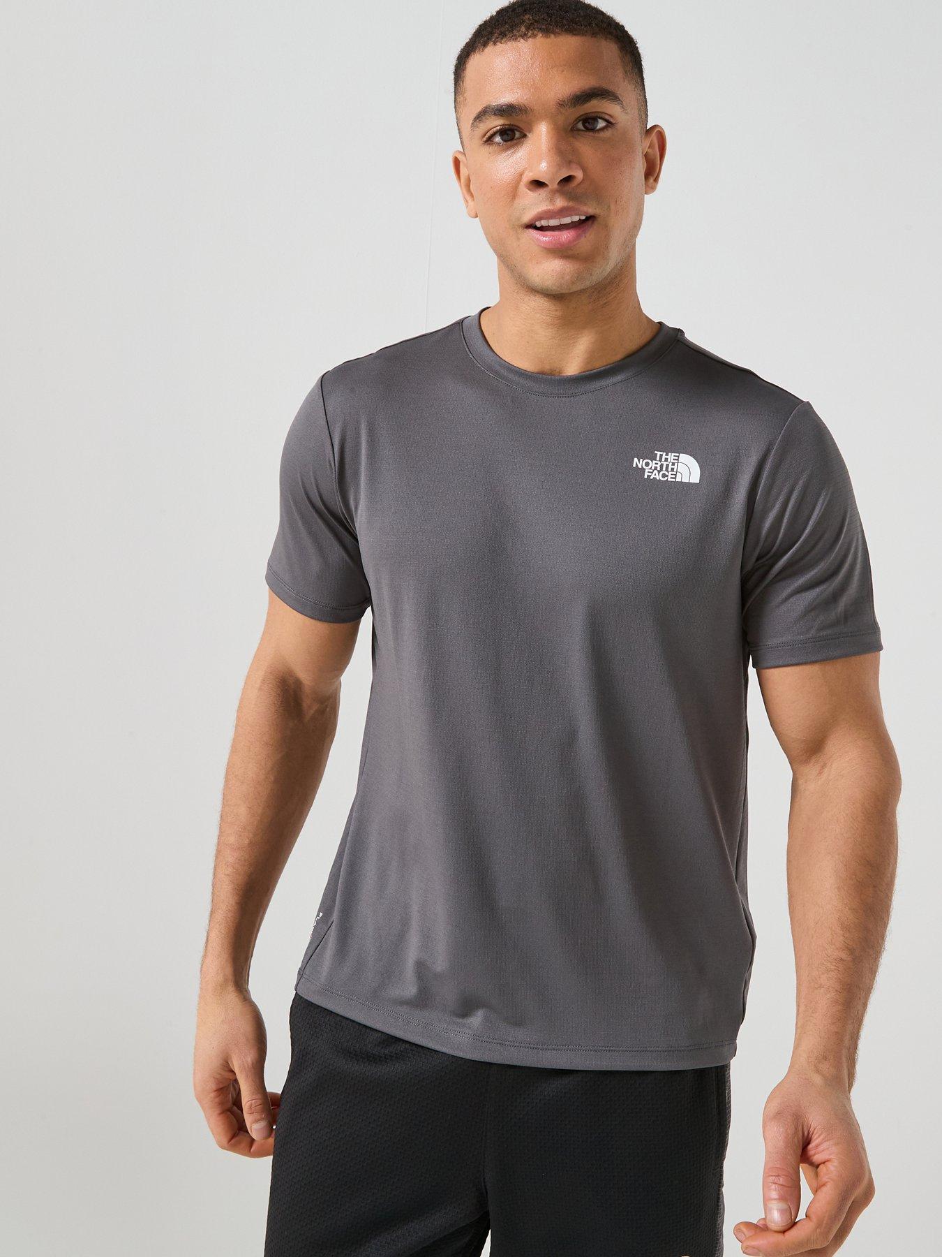 Image 1 of 5 of The North Face Mens 24/7 Short Sleeve T-Shirt &ndash; Grey