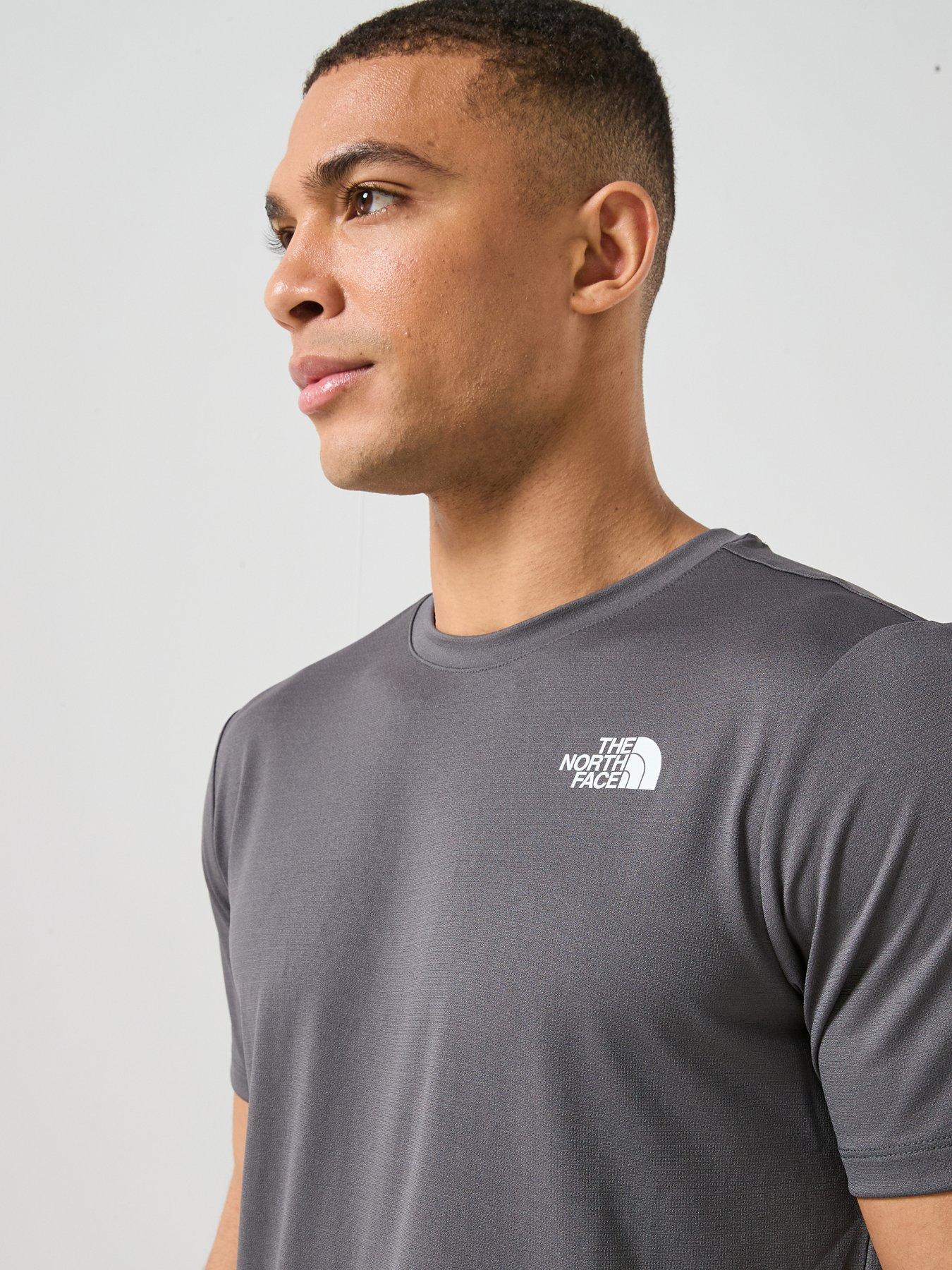Image 4 of 5 of The North Face Mens 24/7 Short Sleeve T-Shirt &ndash; Grey