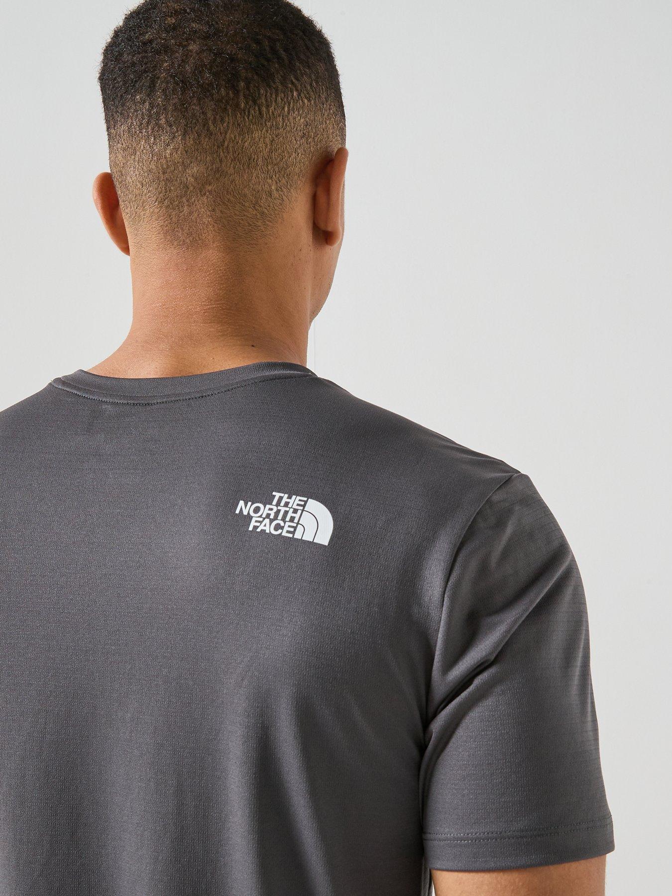 Image 5 of 5 of The North Face Mens 24/7 Short Sleeve T-Shirt &ndash; Grey