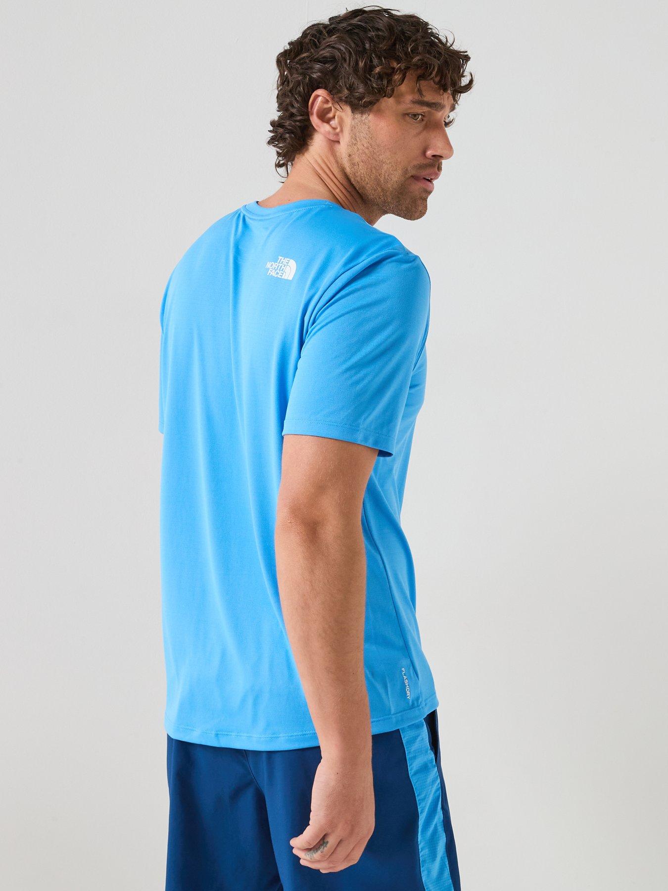 Image 2 of 6 of The North Face Mens 24/7 T-Shirt - Blue