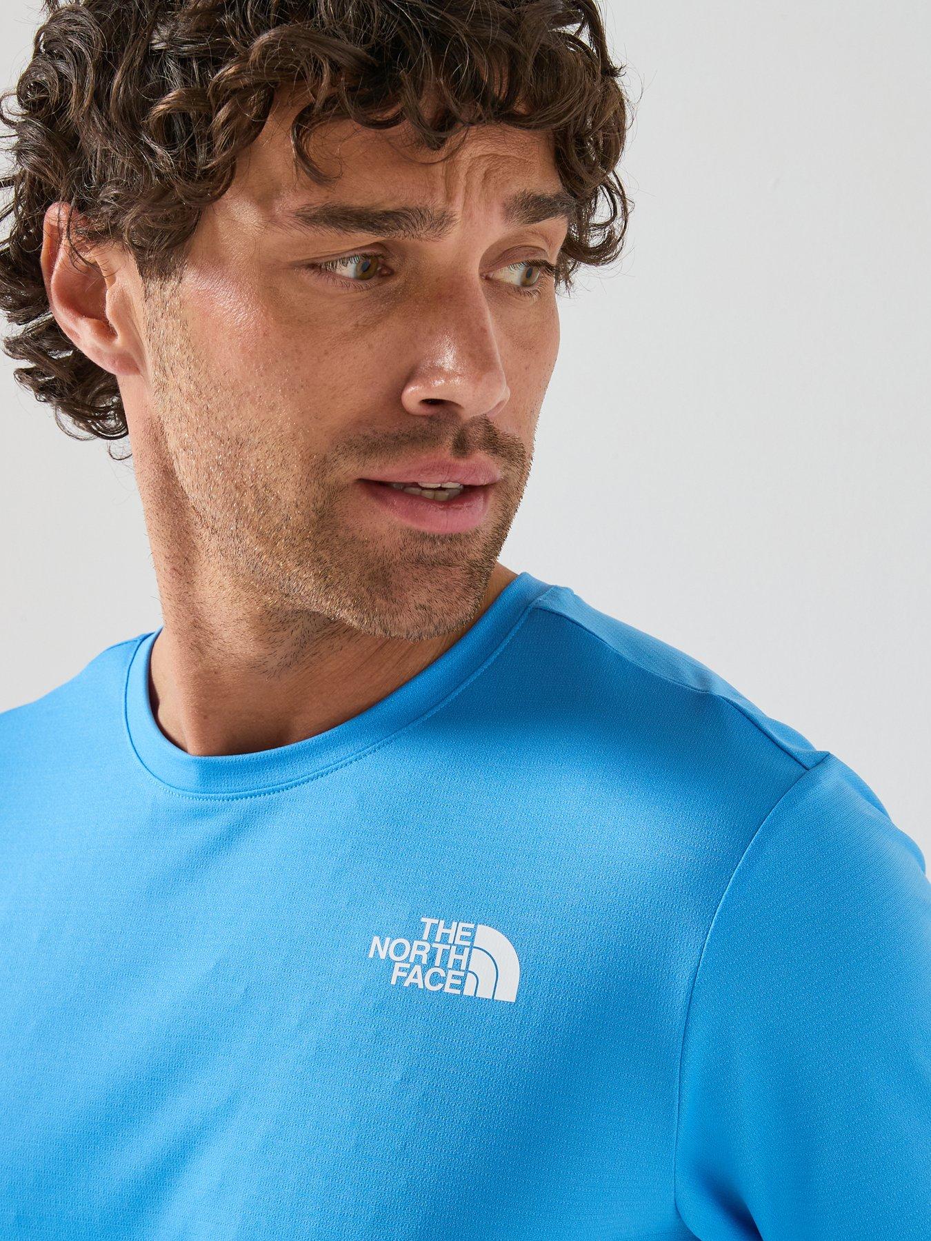 Image 4 of 6 of The North Face Mens 24/7 T-Shirt - Blue