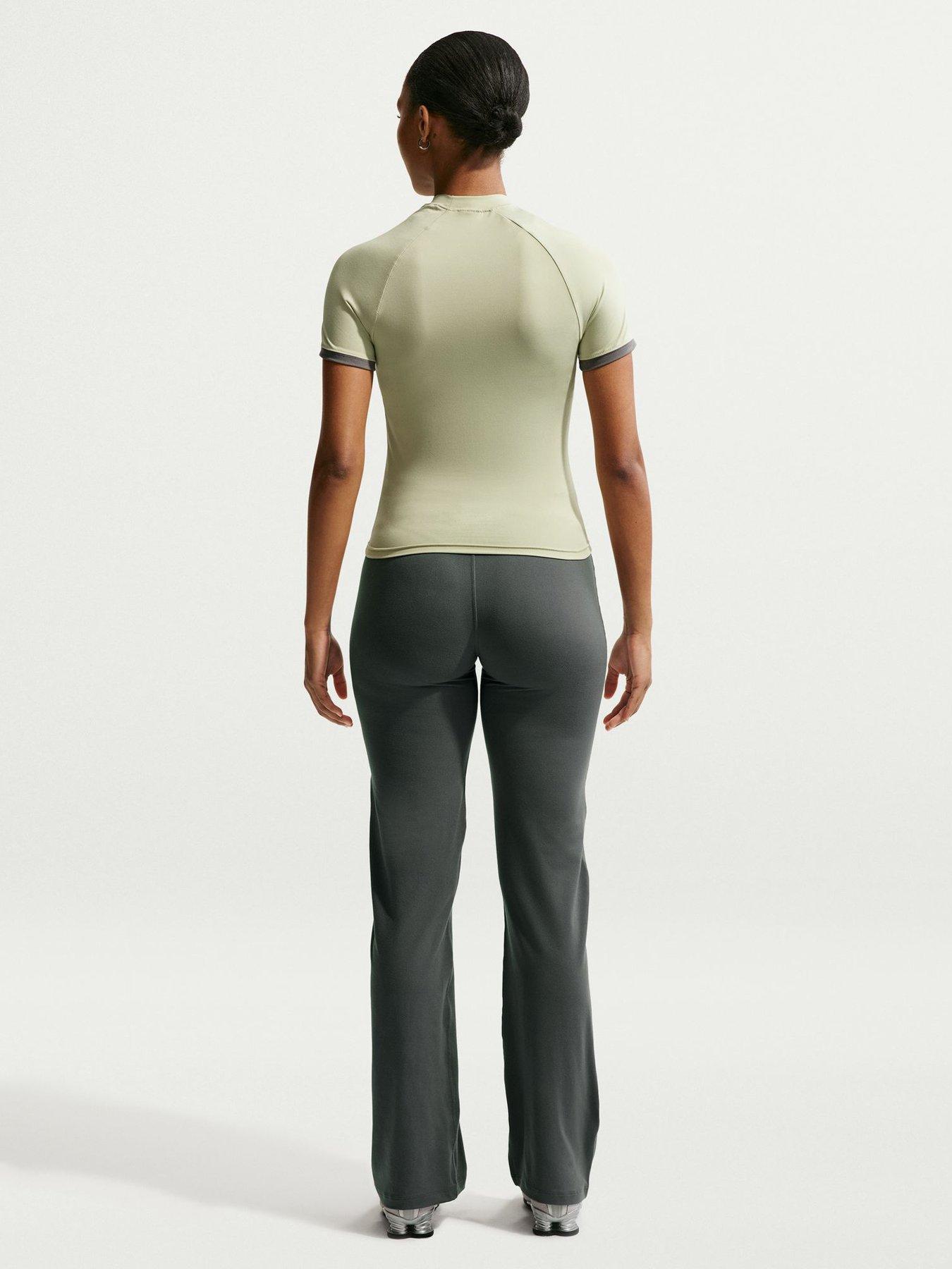 Image 4 of 5 of Nike Womens Fitted Short Sleeve Top - Green