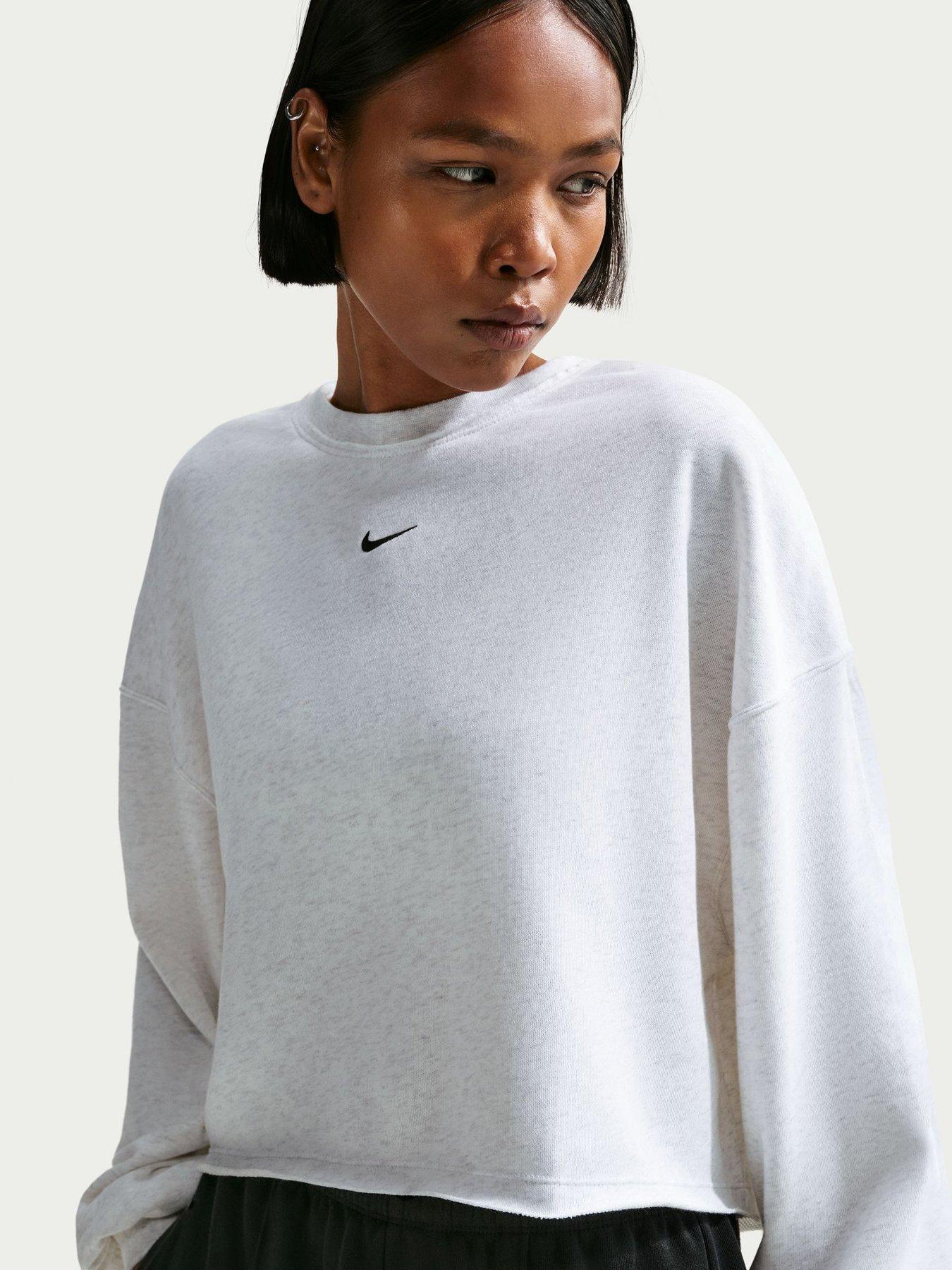 Image 5 of 6 of Nike Womens Chill Fit Crew Sweat - Grey