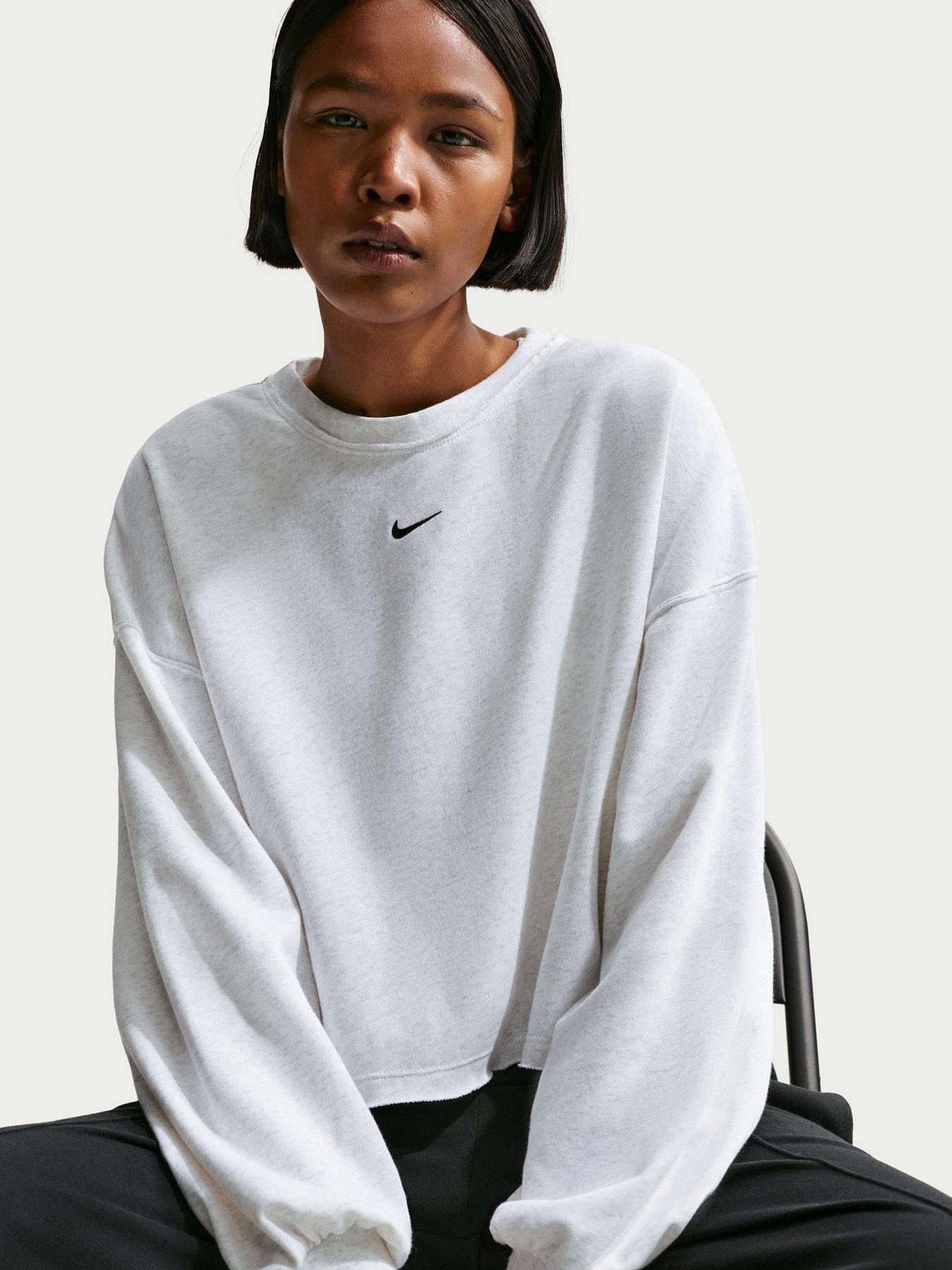 Image 6 of 6 of Nike Womens Chill Fit Crew Sweat - Grey