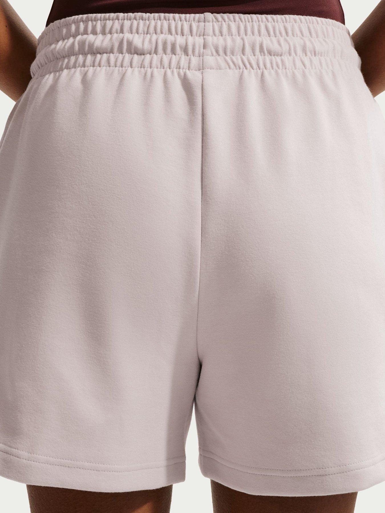 Image 5 of 5 of Nike Womens Fleece Boyfriend Shorts - Pink
