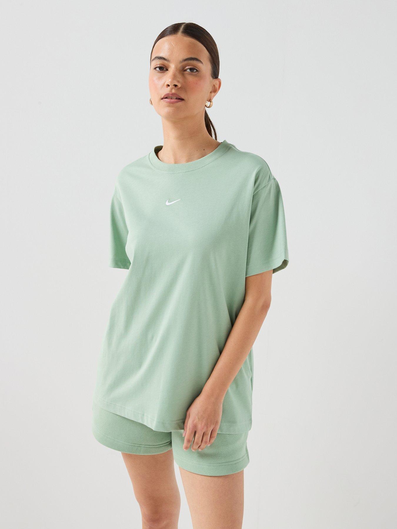 Nike Womens Sportswear Classic Short Sleeve T-Shirt - Black