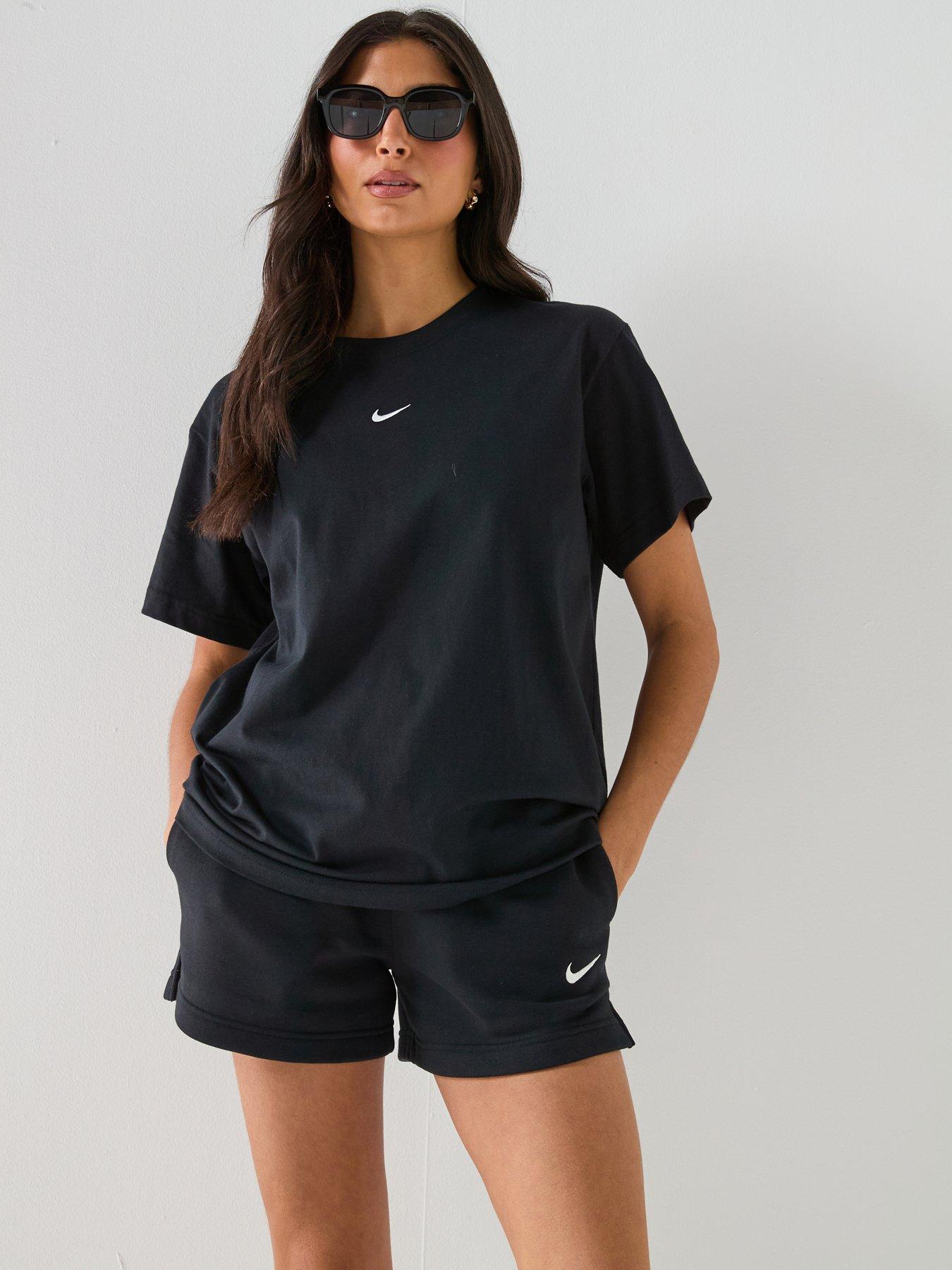 Nike Sportswear Classic Womens Short Sleeve T-Shirt – Black