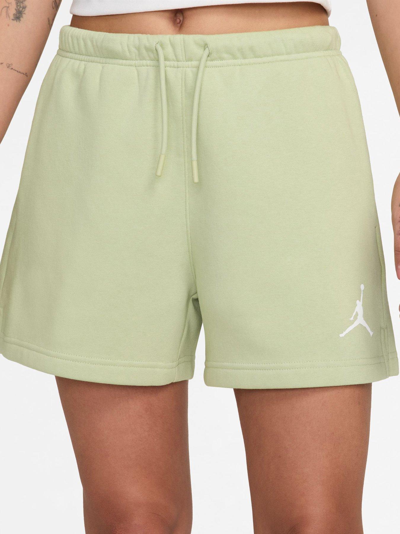 jordan-nike-womens-jumpman-fleece-shorts-green