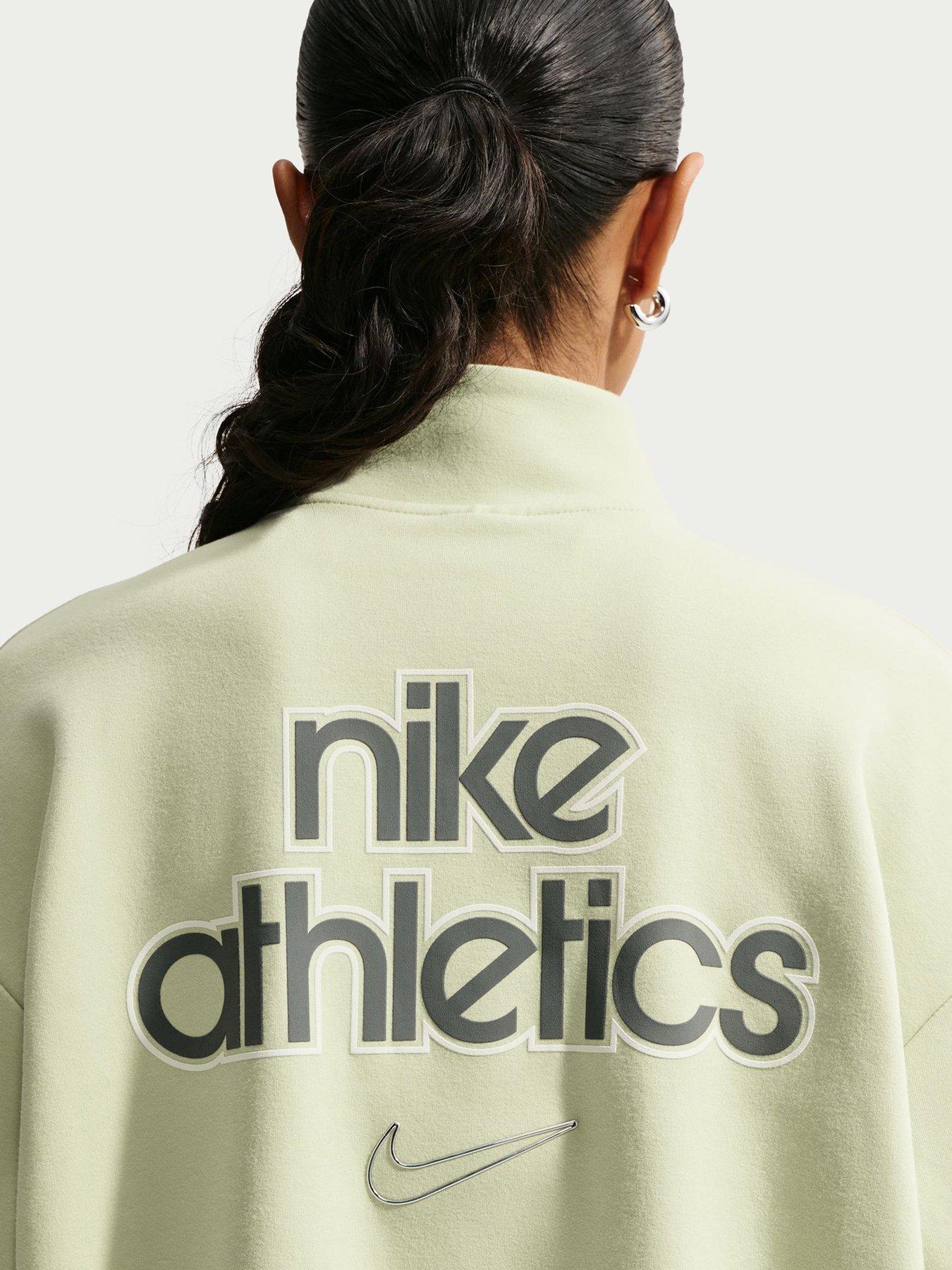 nike-womens-fleece-qz-gls-greenoutfit