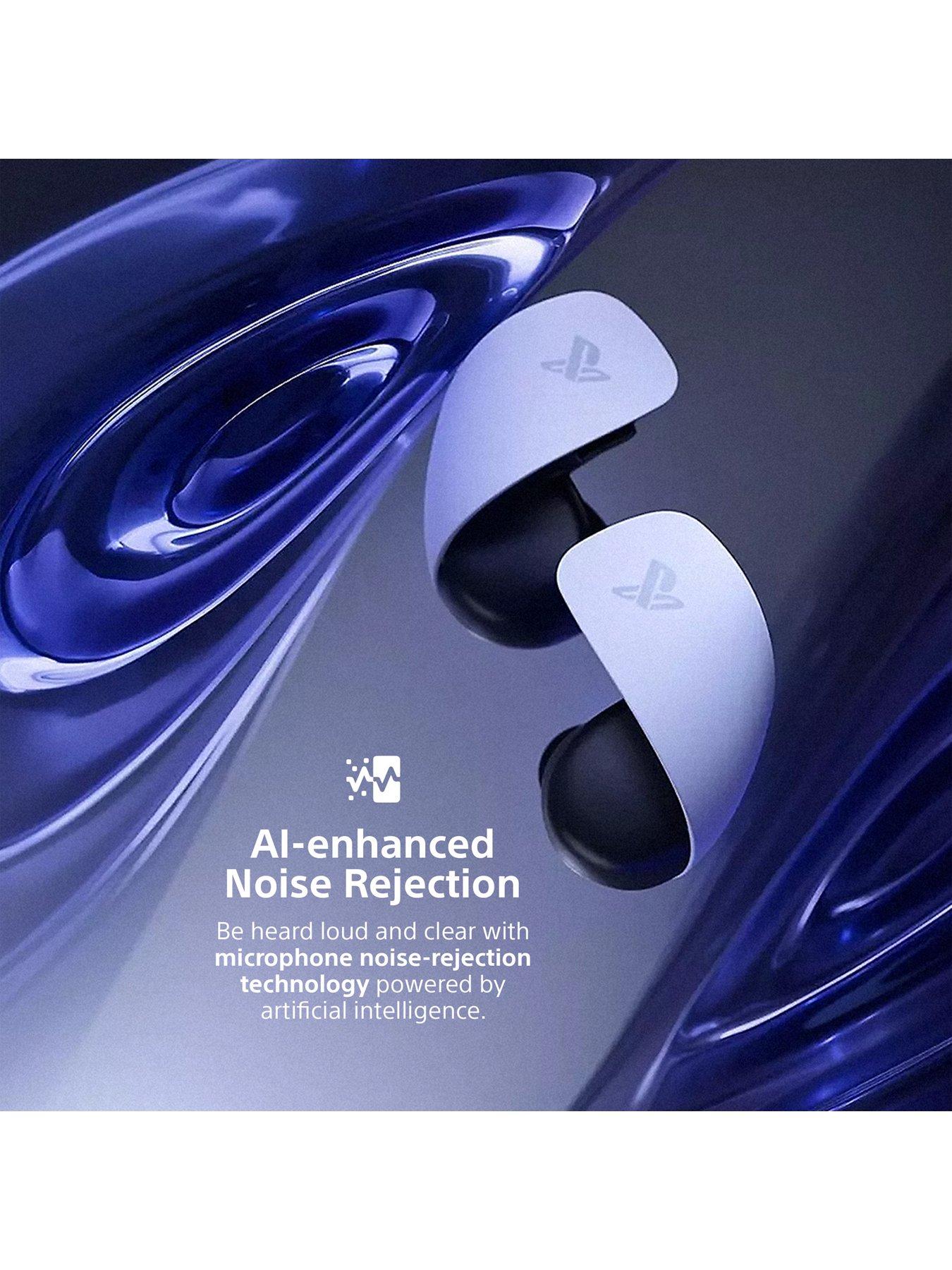 Image 4 of 6 of Playstation PULSE Explore&trade; wireless earbuds - White