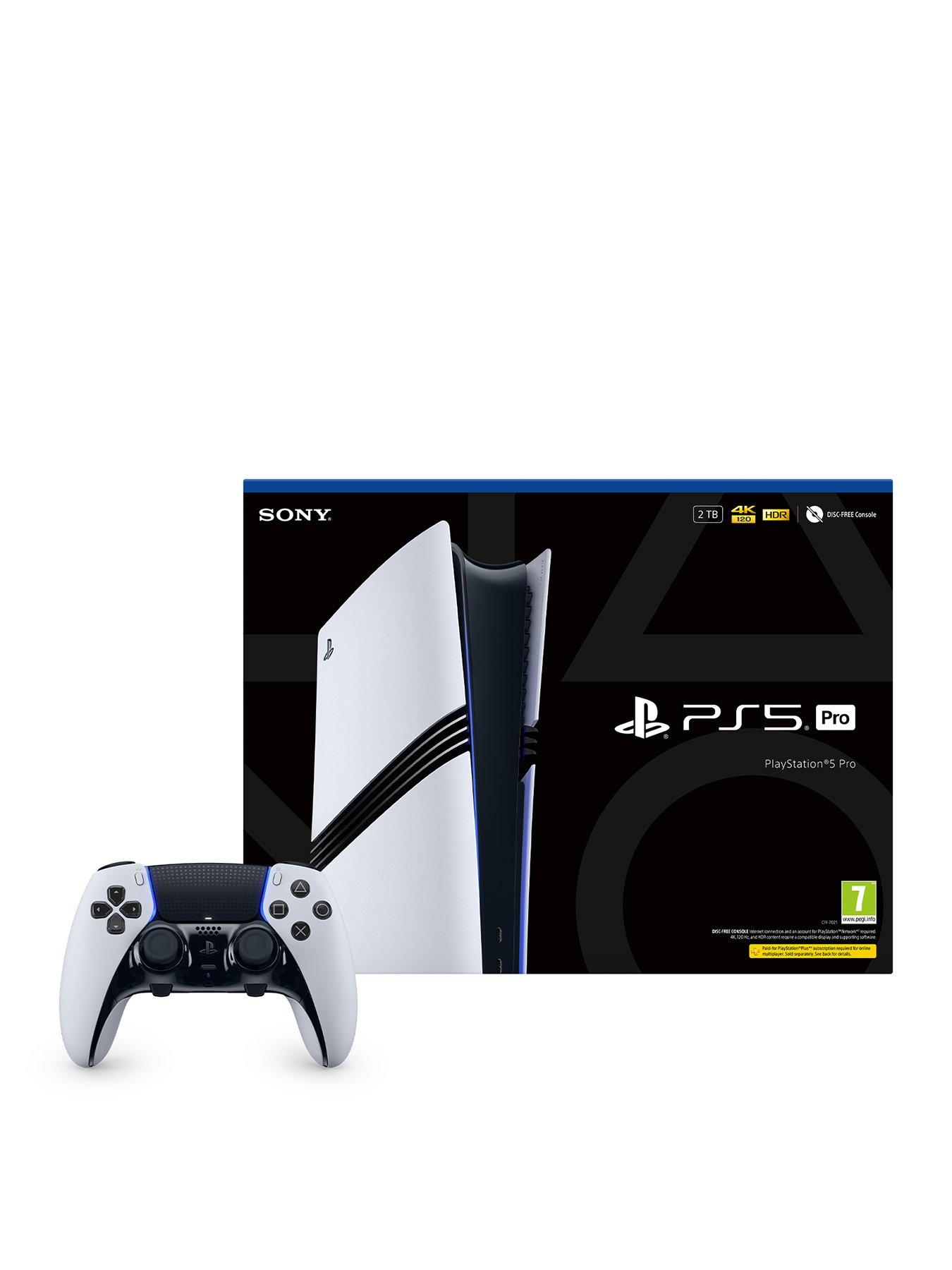 Image 1 of 8 of PlayStation 5 Pro Console - 2TB&nbsp;&amp; DualSense Edge Wireless Controller