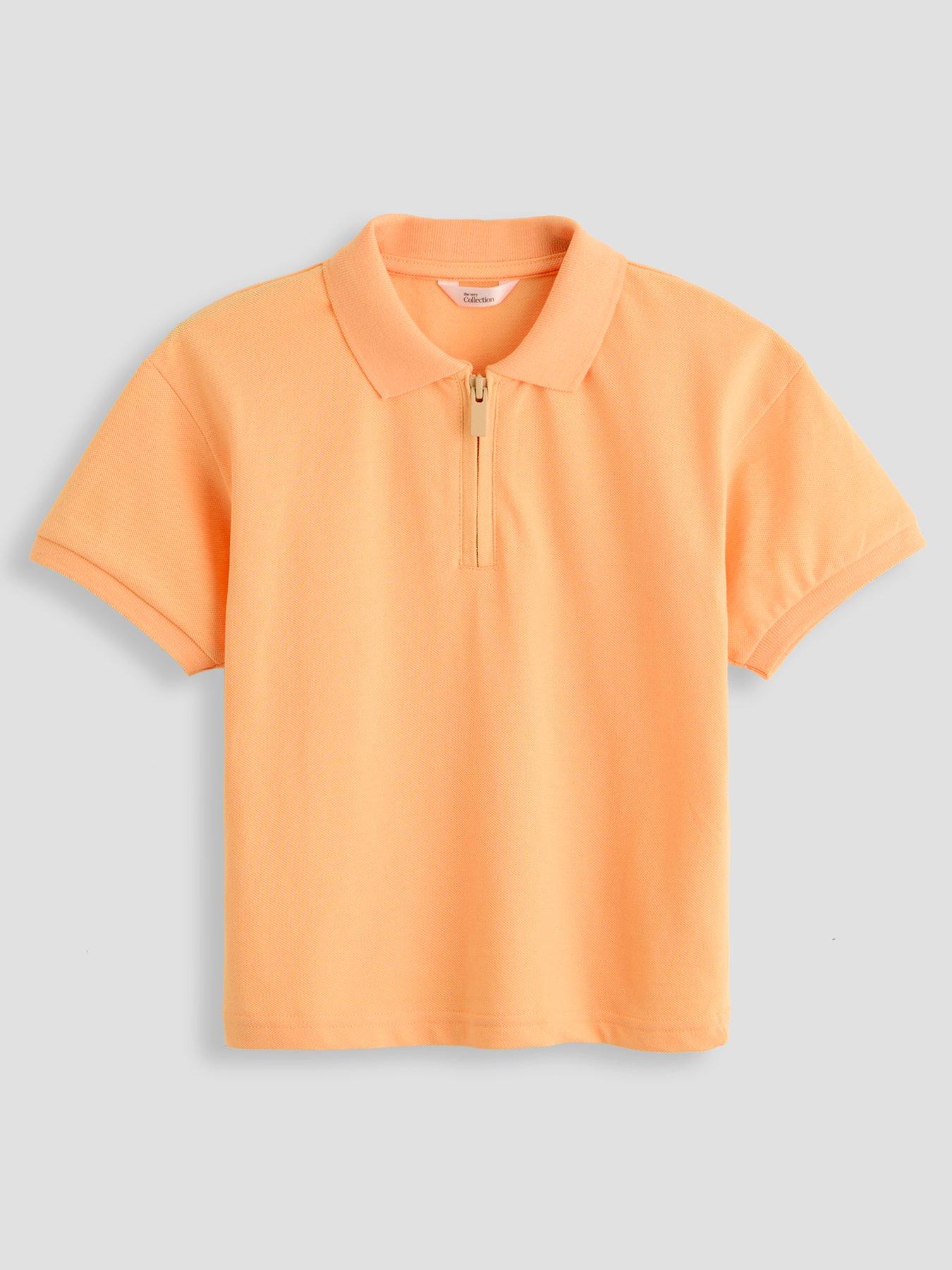 Image 3 of 5 of The Very Collection Boys 2 Pack Short Sleeve Zip Up Polo - Multi