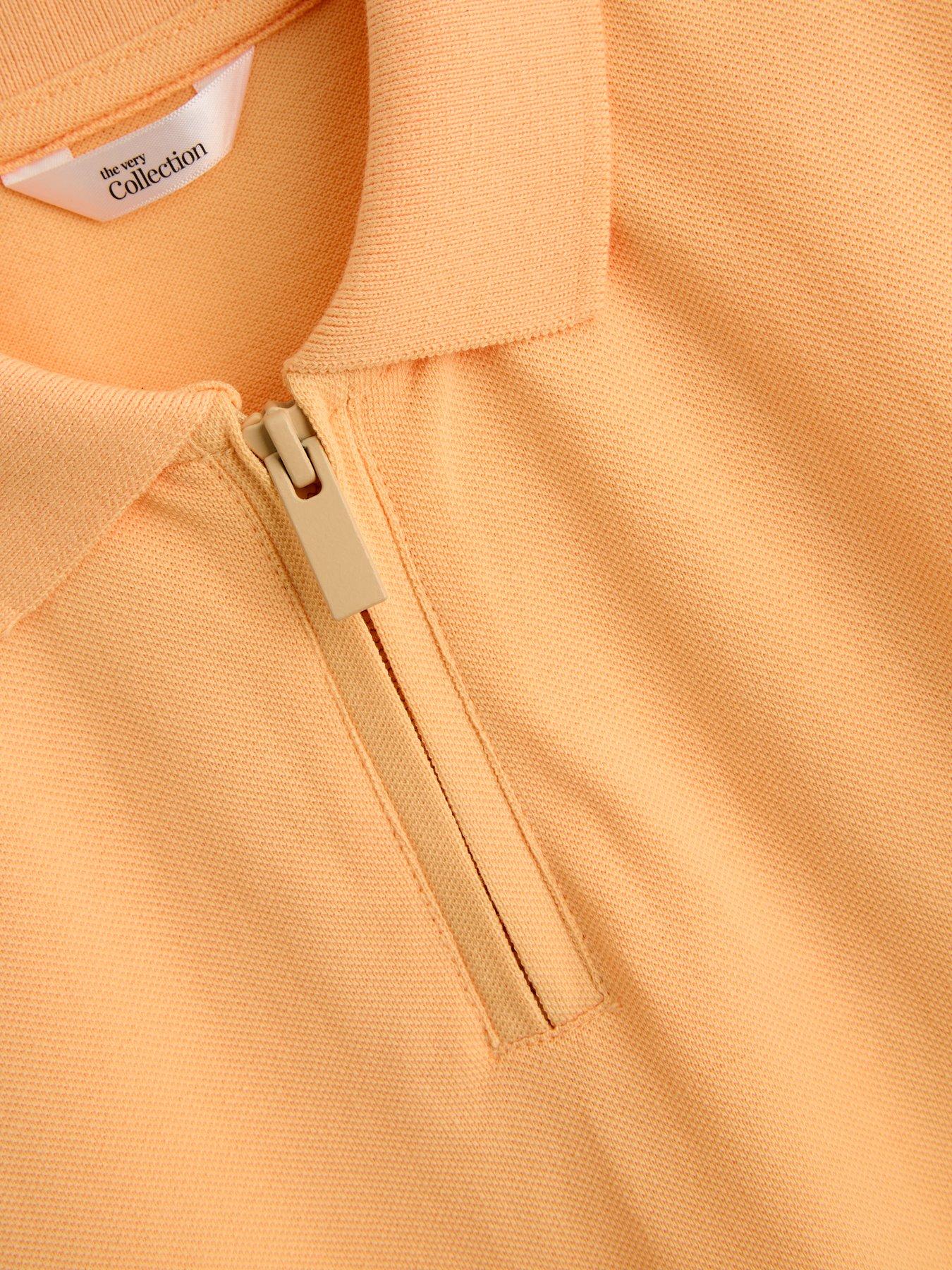 Image 4 of 5 of The Very Collection Boys 2 Pack Short Sleeve Zip Up Polo - Multi