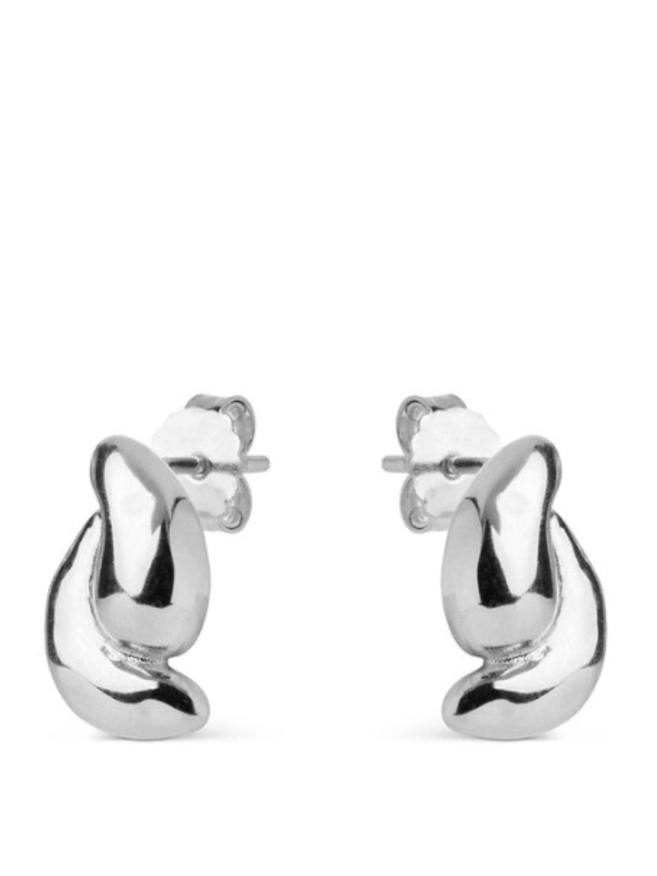 ENAMEL Copenhagen Tova Stud Earrings Sterling Silver