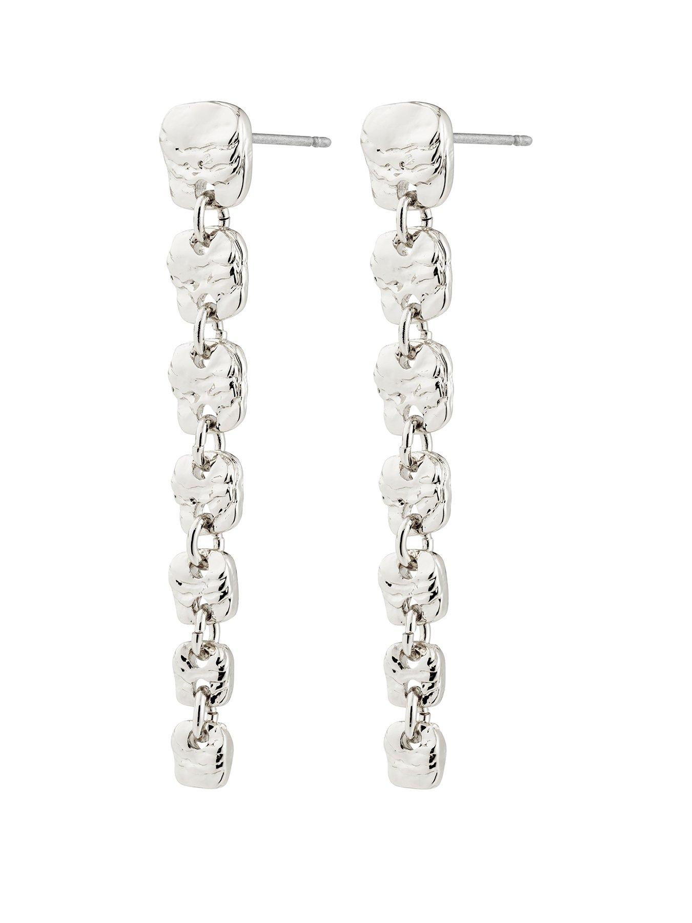 Pilgrim SENSE earrings silver-plated