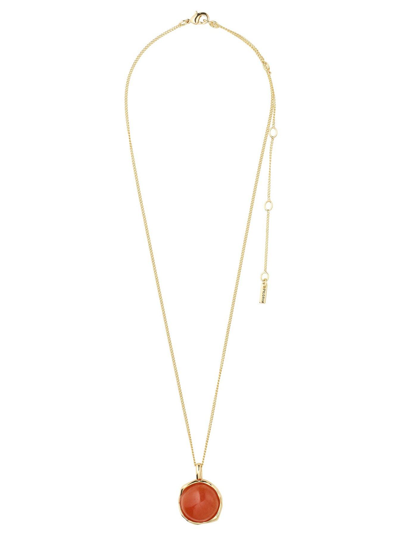 pilgrim-sense-necklace-gold-platedagatestillFront