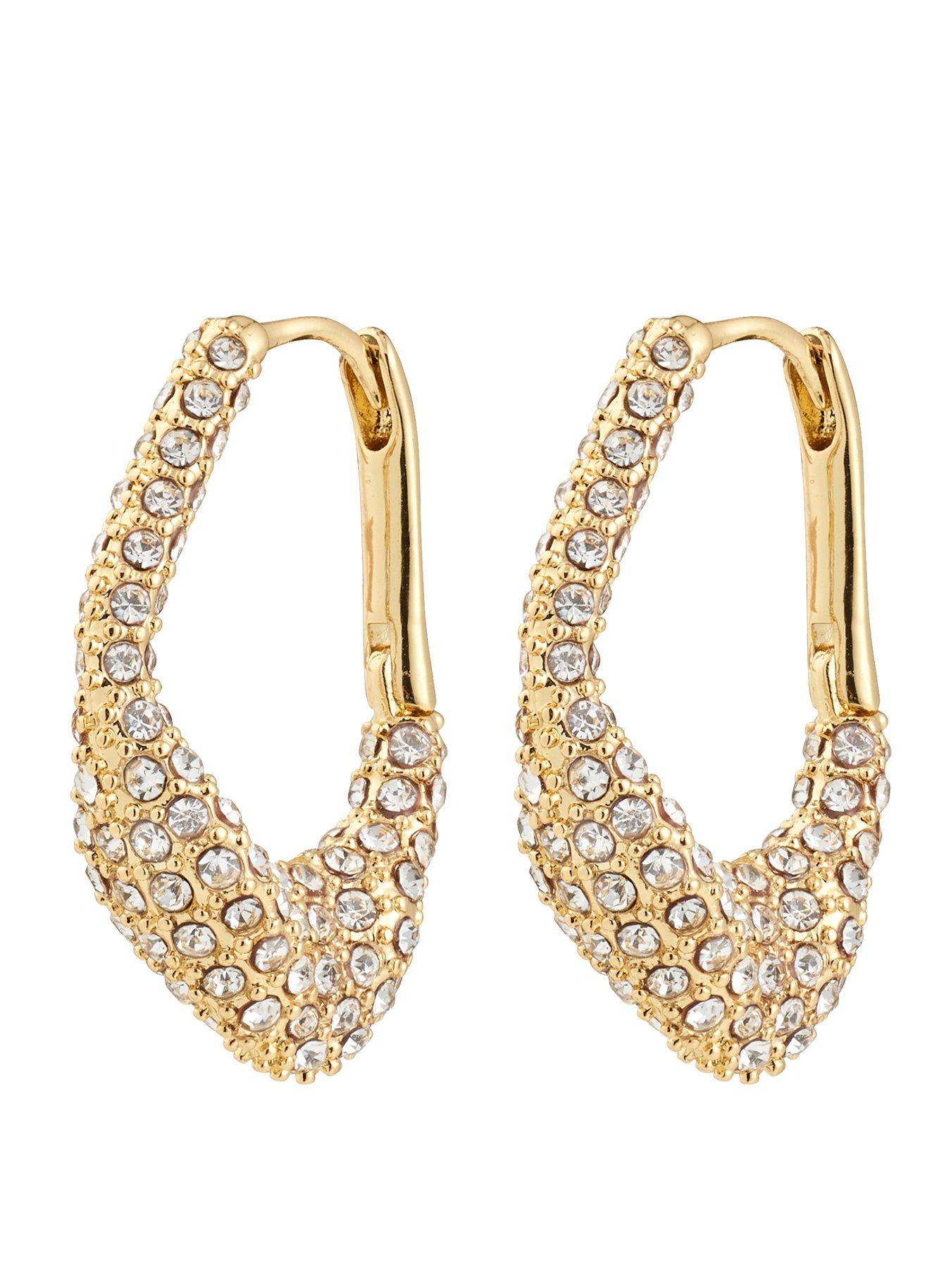 Pilgrim FENIX earrings gold-plated