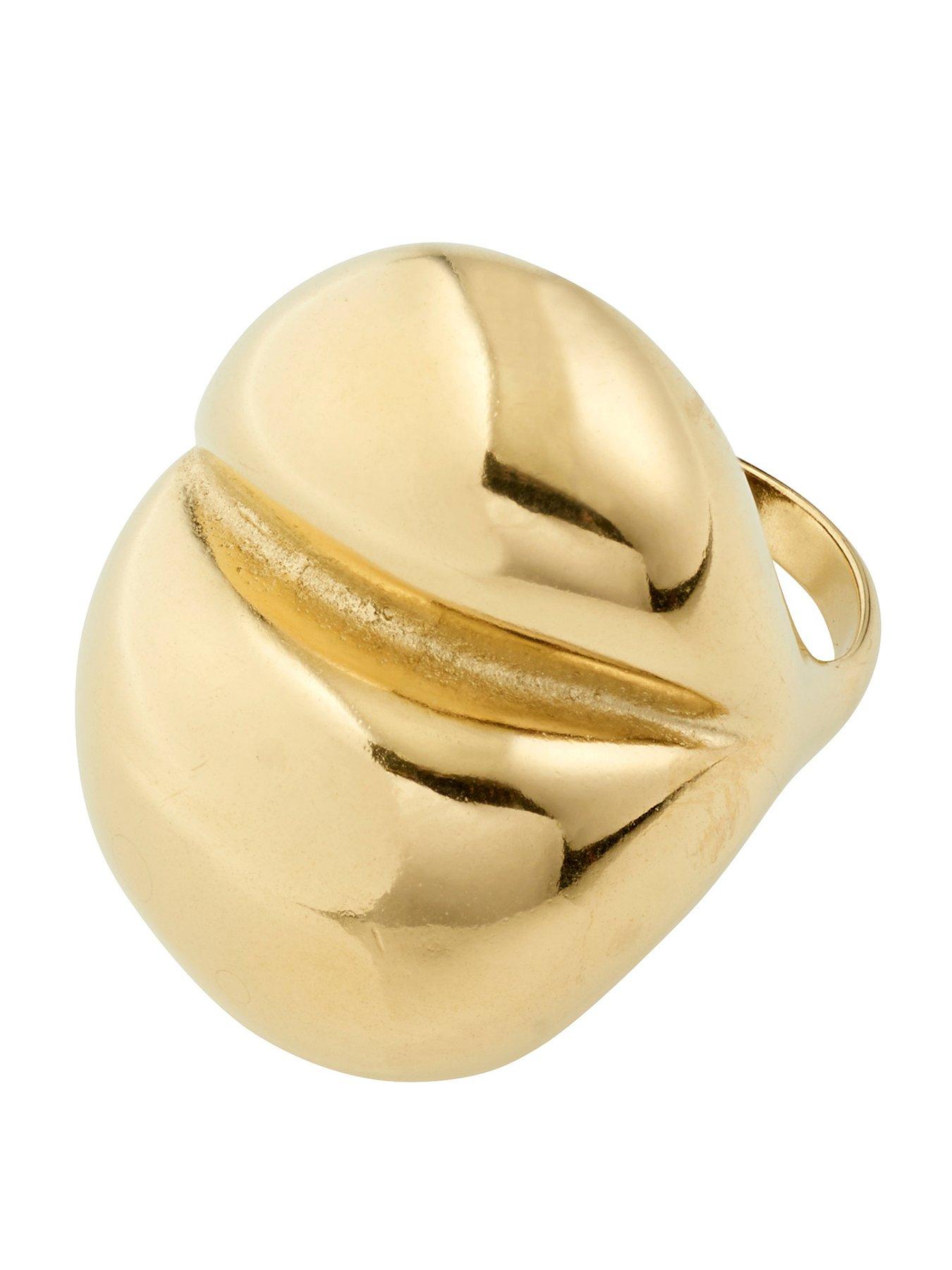 Pilgrim MADDIX ring gold-plated