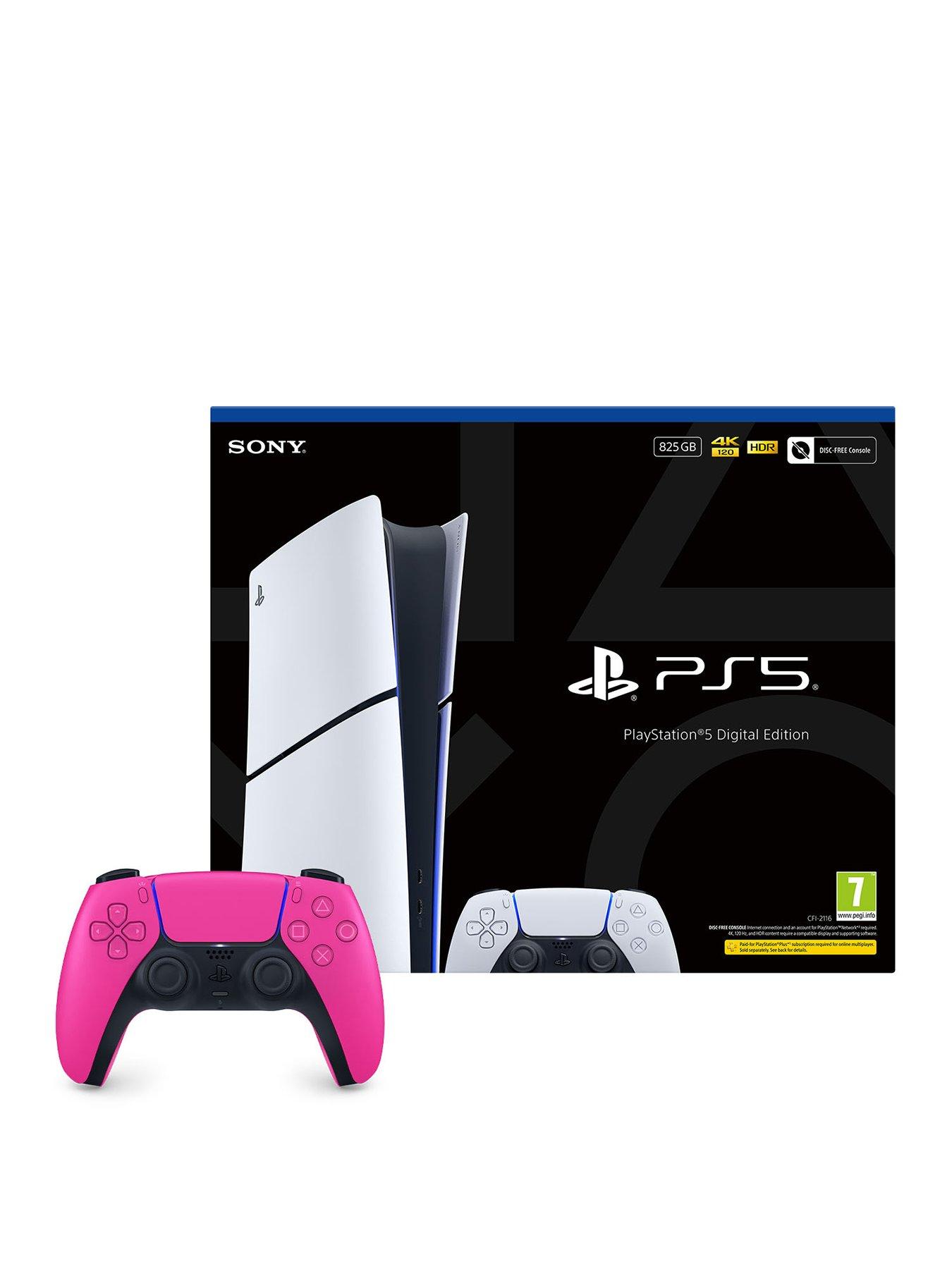 Playstation PlayStation®5 Digital Edition - 825GB  &  Additional DualSense Wireless Controller