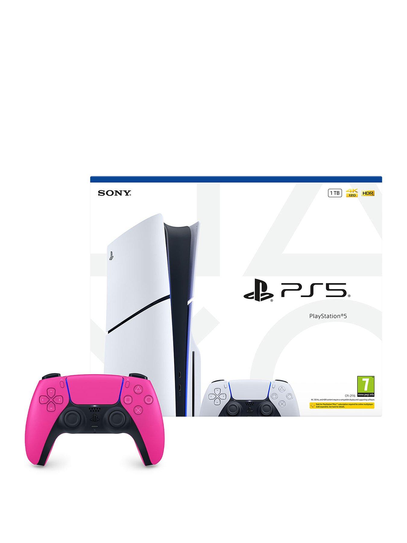 Playstation PlayStation®5 Disc Console – 1TB  &  Additional DualSense Wireless Controller