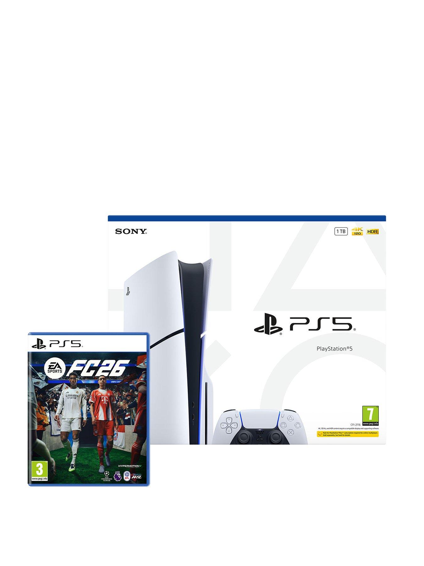 Image 1 of 8 of Playstation PlayStation&reg;5 Disc Console &ndash; 1TB &amp; EA SPORTS FC&trade; 26