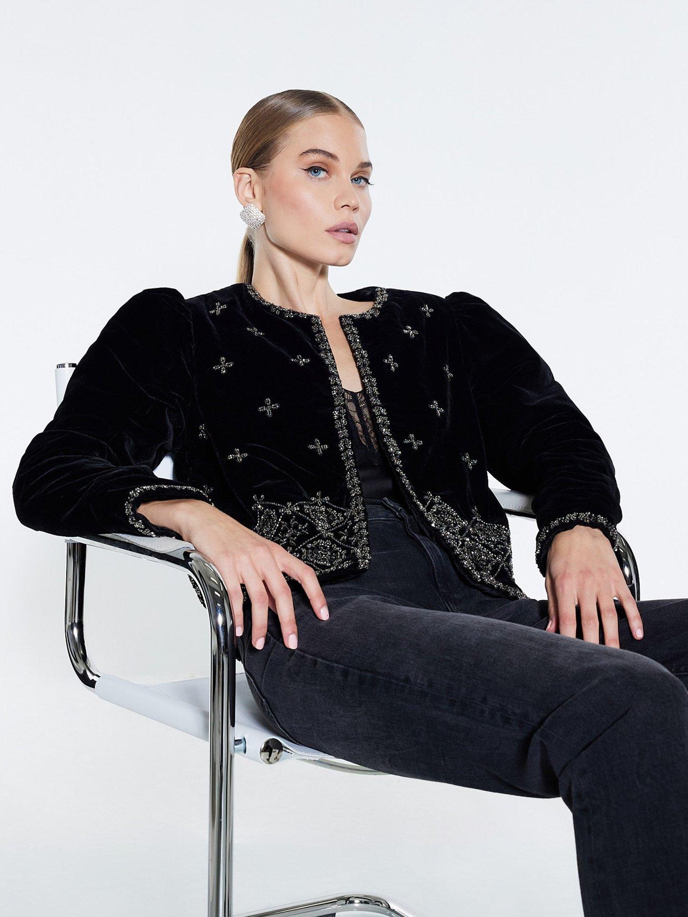 river-island-embellished-velvet-jacket-black