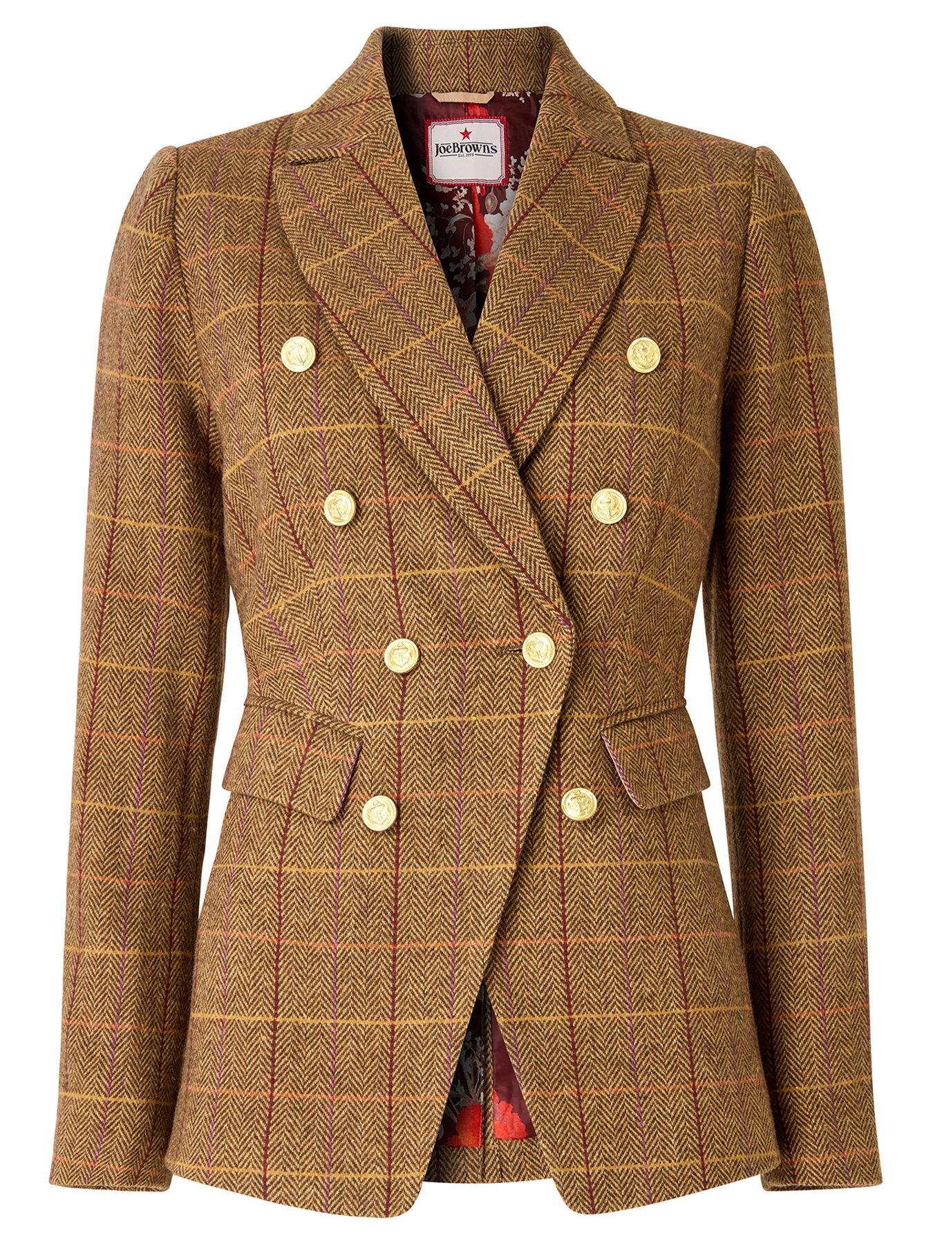 Image 7 of 7 of Joe Browns Heritage Tweed Jacket - Brown