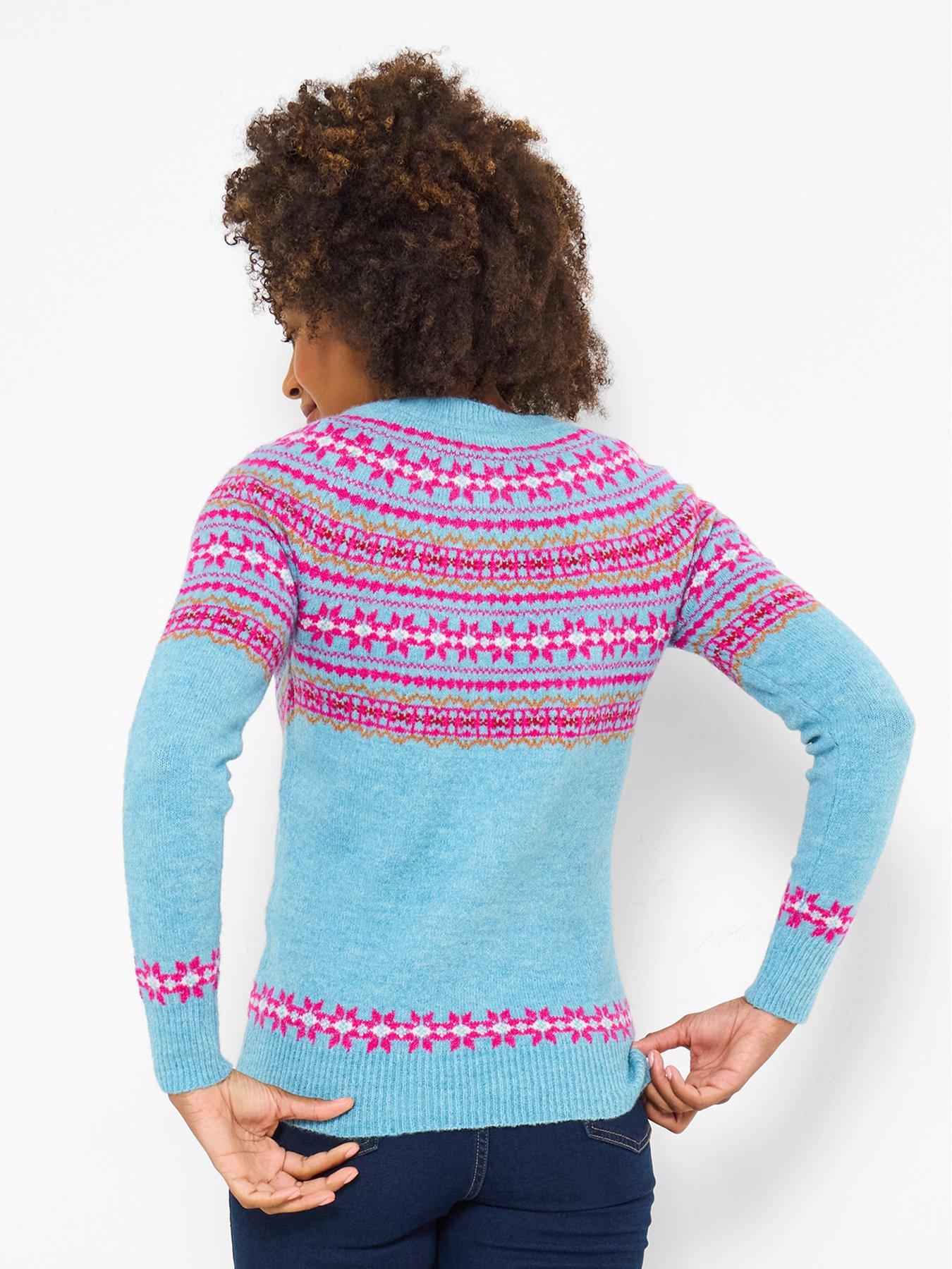 joe-browns-beautifully-bright-fairisle-jumper-bluestillFront