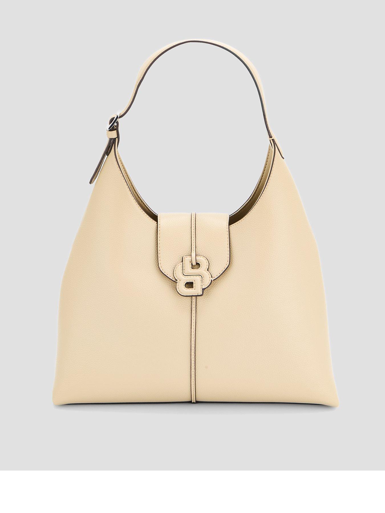 Image 1 of 5 of BOSS Annett Hobo Bag - Beige