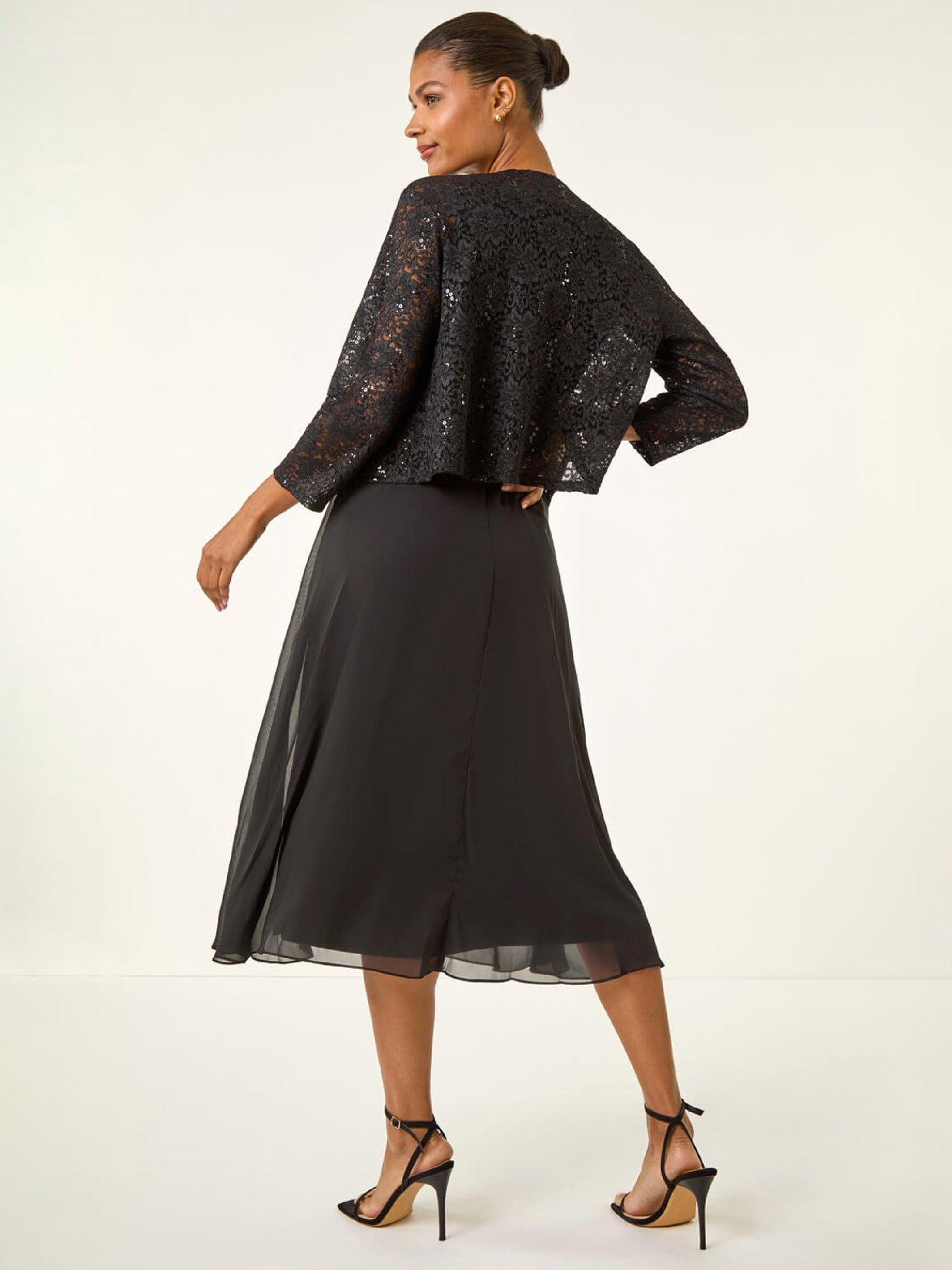 roman-glitter-sequin-lace-top-blackstillFront