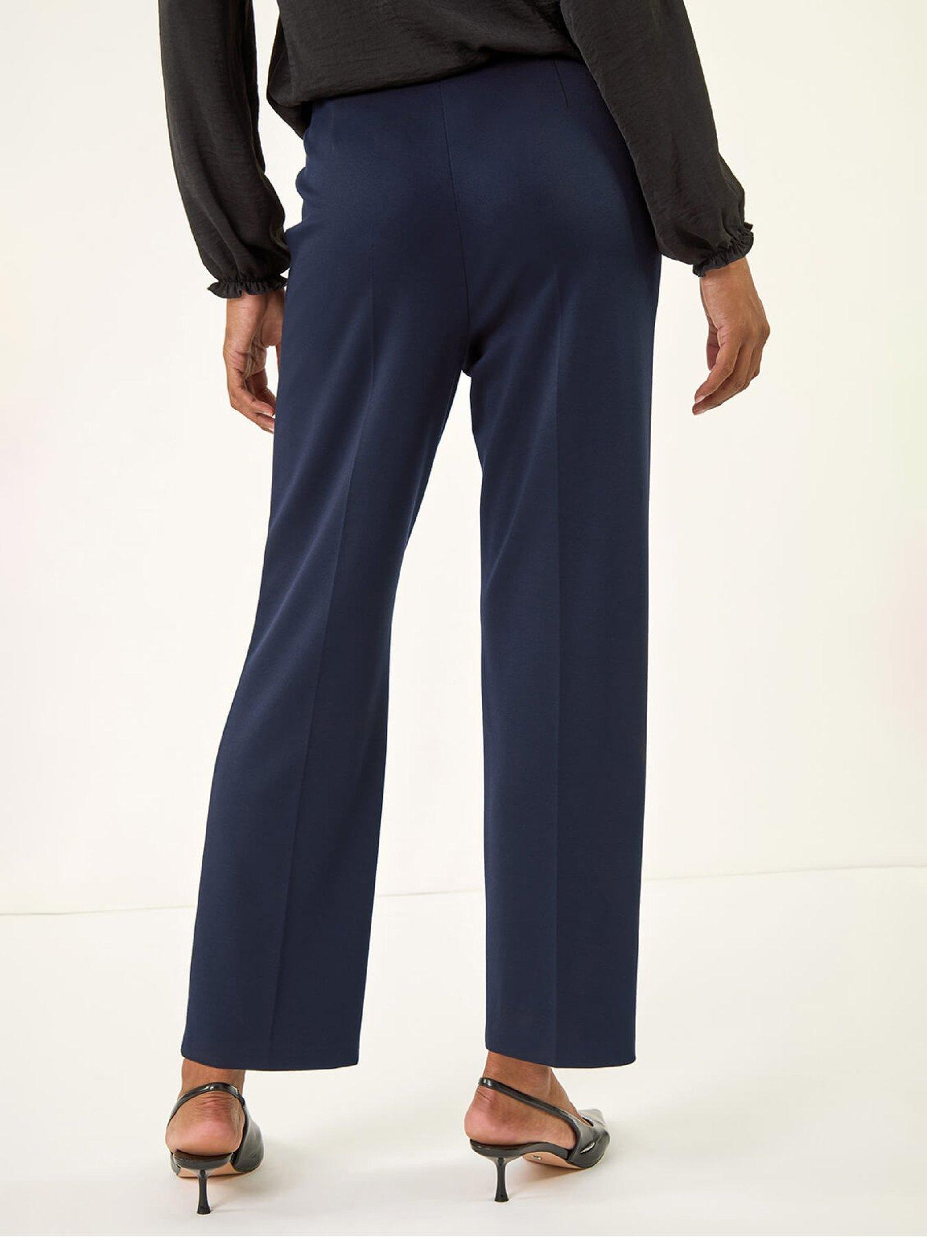 roman-straight-leg-ponte-stretch-trouser-navystillFront