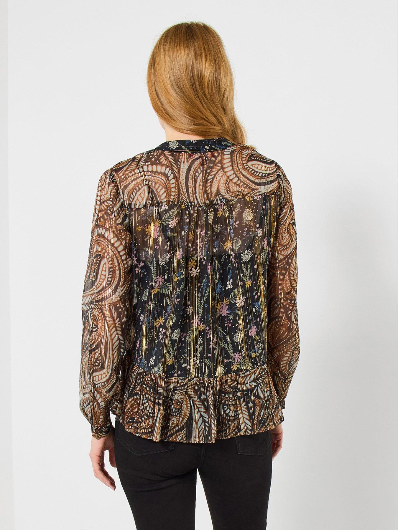 joe-browns-bella-boho-blouse-and-cami-blackstillFront