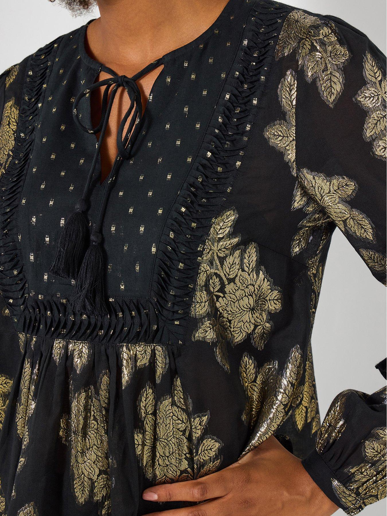 joe-browns-decadent-jacquard-top-blackoutfit