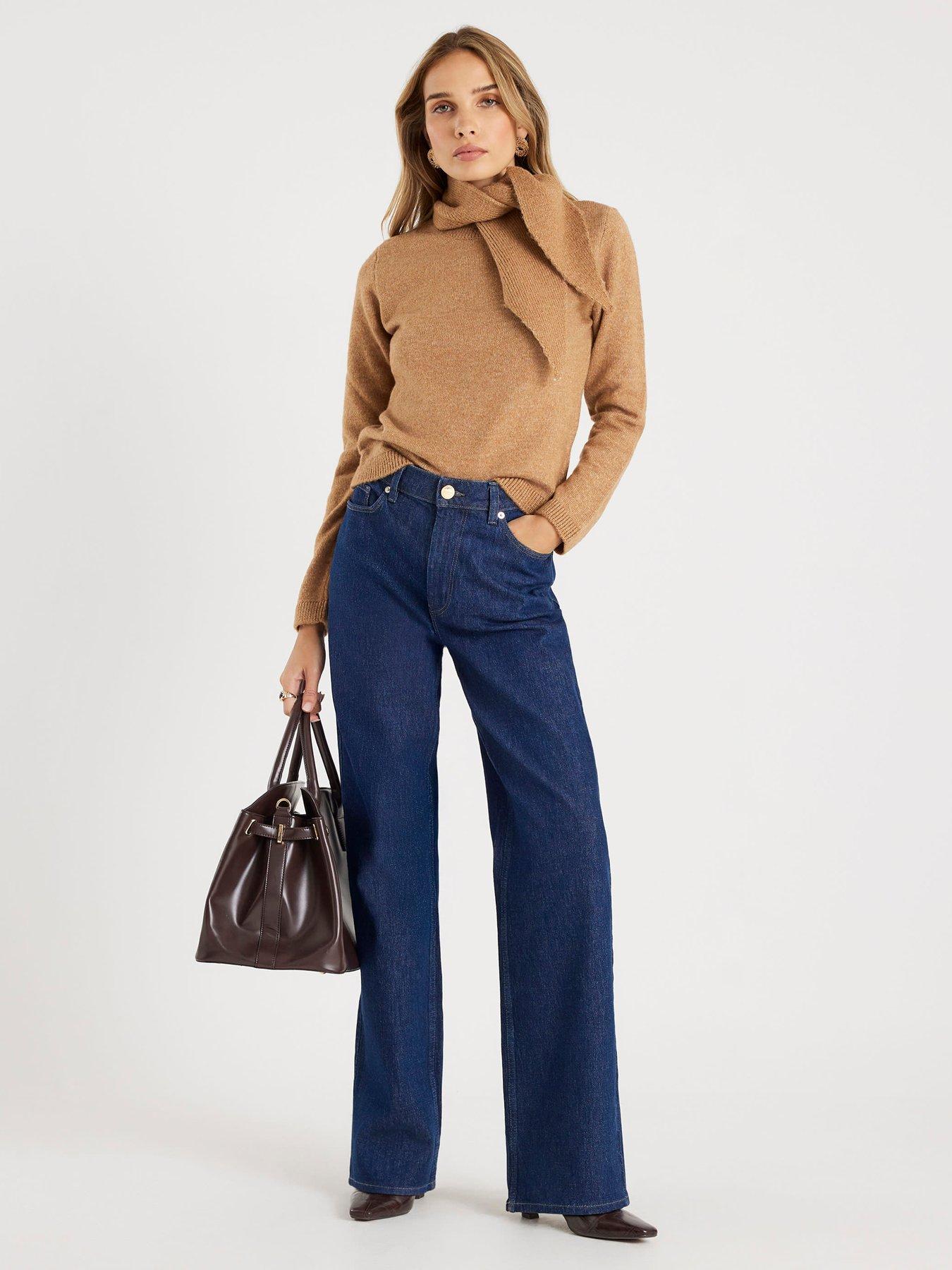 river-island-knit-scarf-jumper-brownback