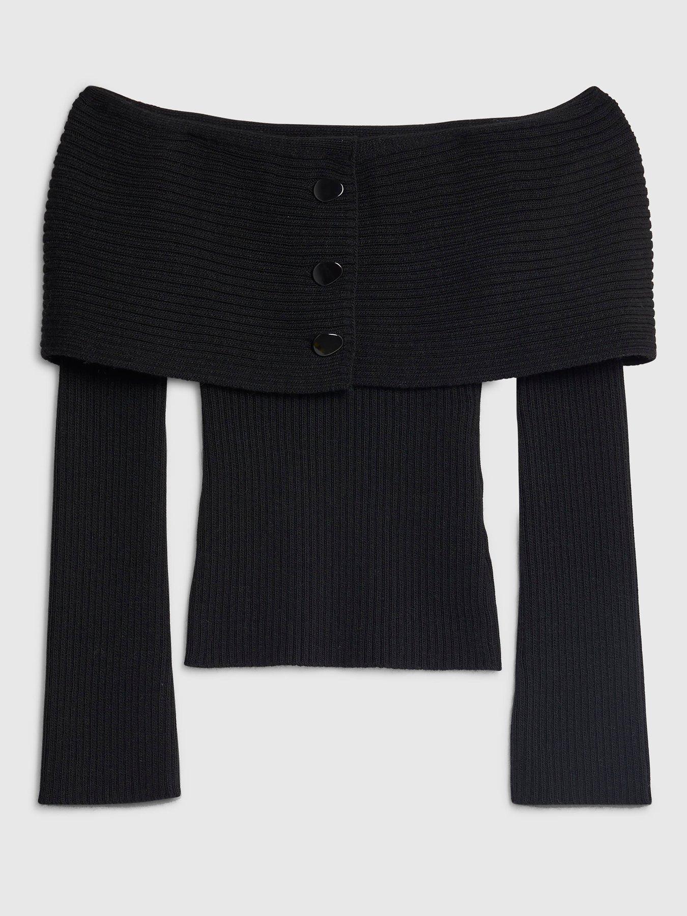 river-island-long-sleeve-button-bardot-jumper-blackdetail