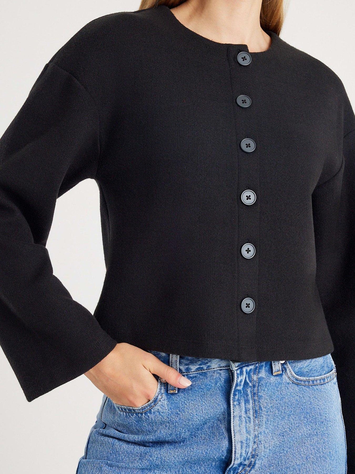 river-island-long-sleeve-cosy-button-through-cardi-blackoutfit