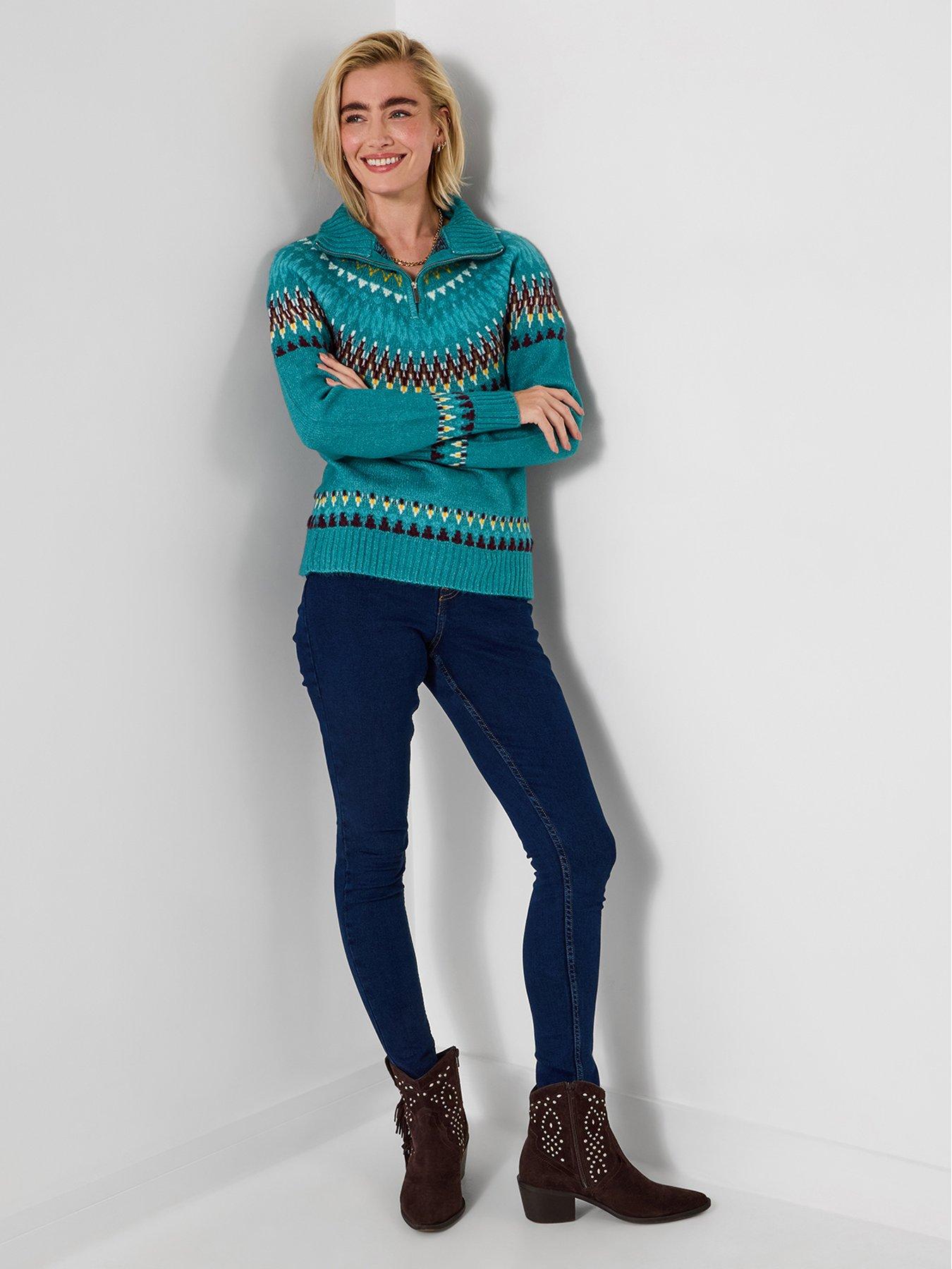 joe-browns-cosy-cabin-half-zip-jumper-turquoiseback
