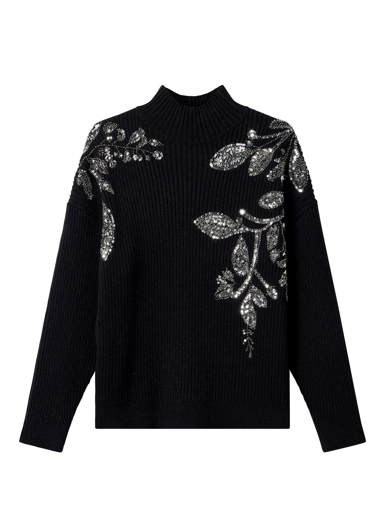 joe-browns-all-that-sparkles-sequin-jumper-blackdetail