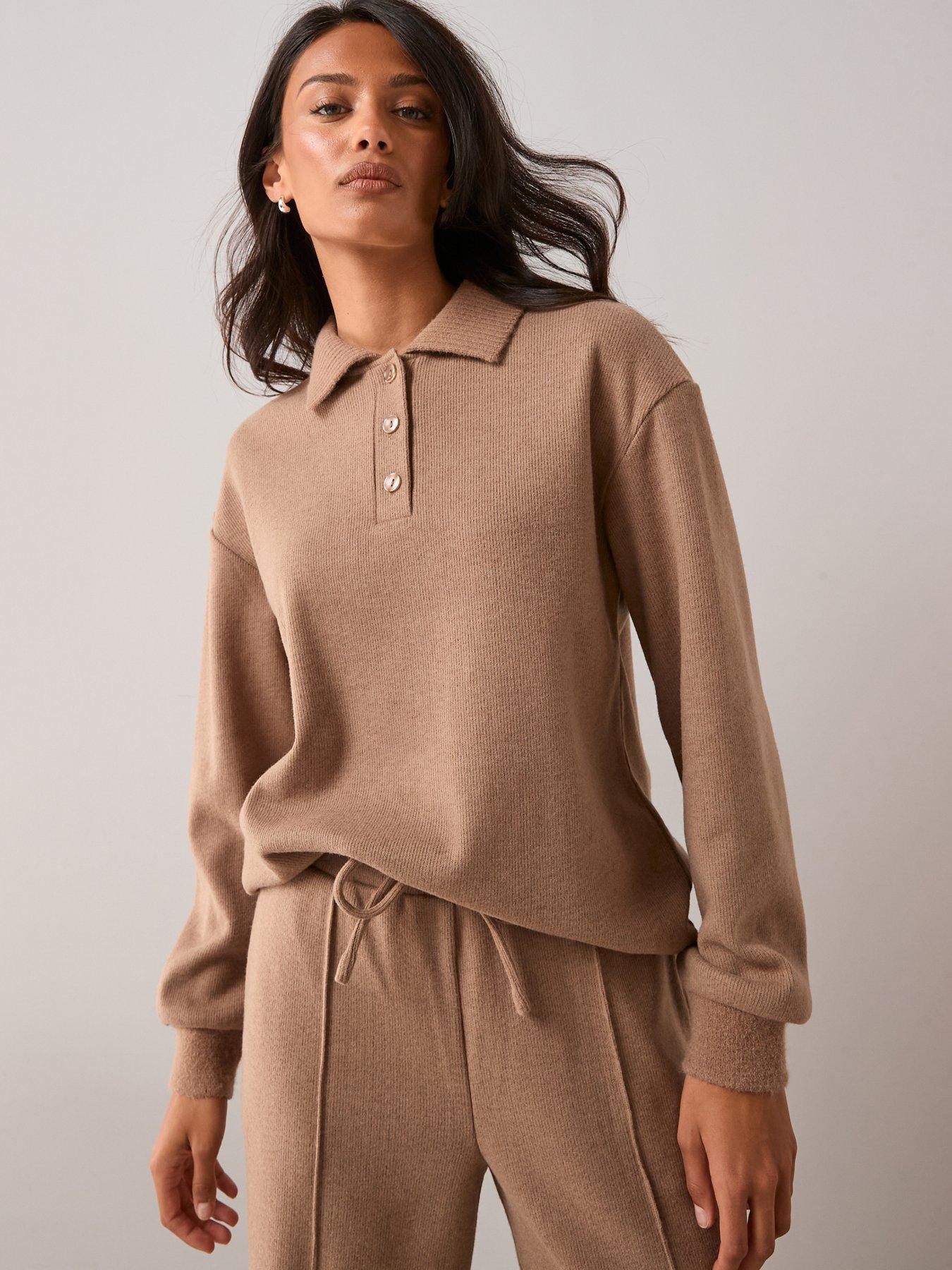 the-very-collection-button-through-soft-touch-co-ord-neutralfront