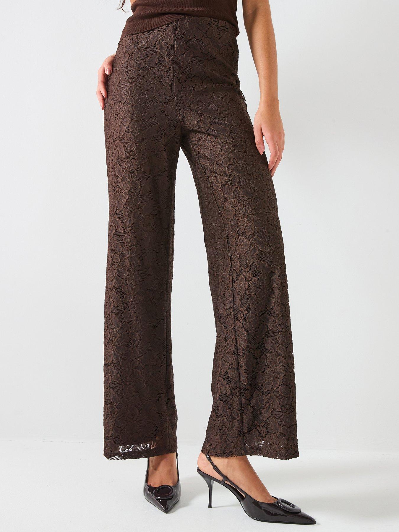 vero-moda-high-waist-wide-leg-jersey-pant-brown