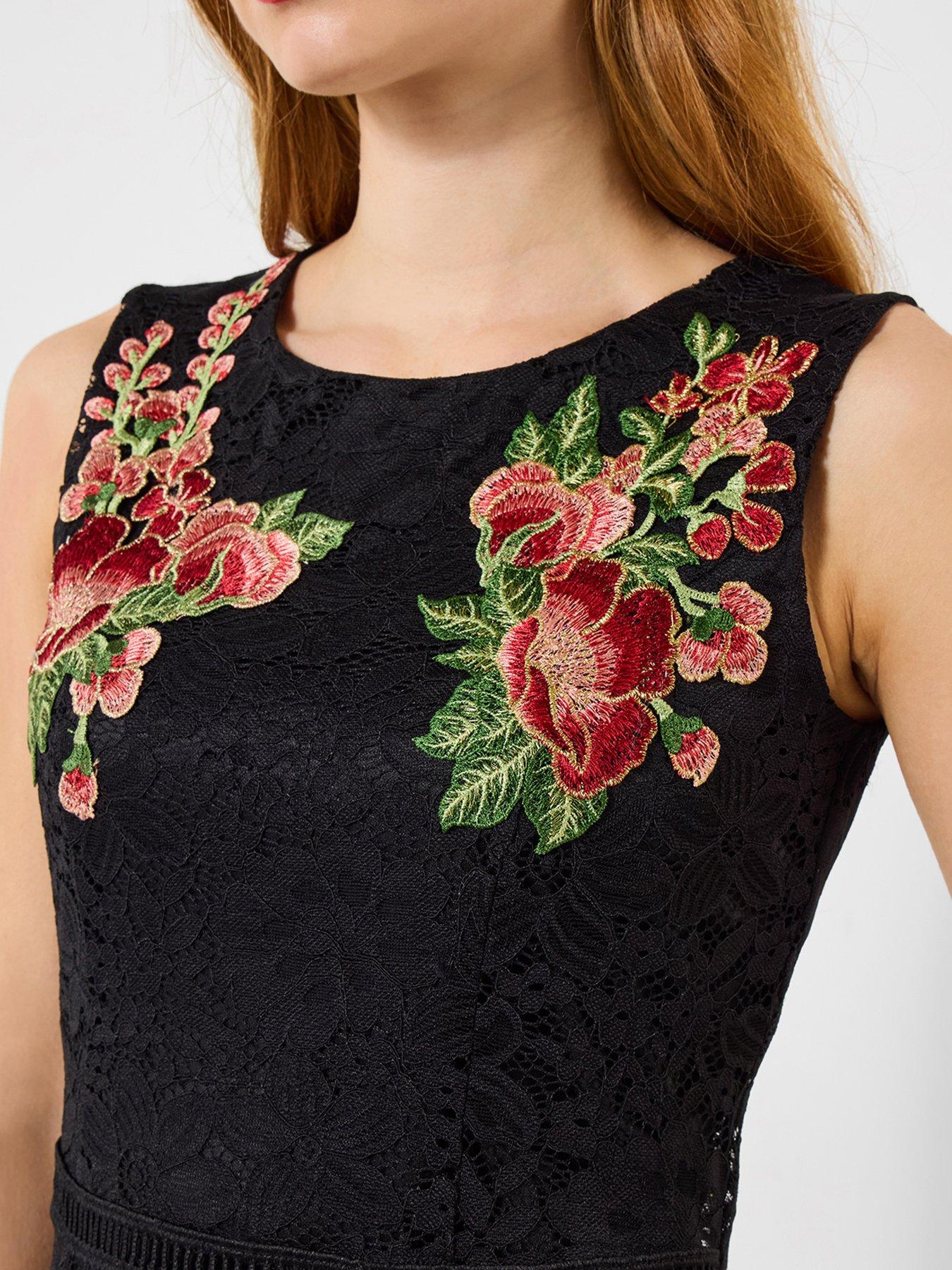 Image 3 of 5 of Joe Browns Elsie Embroidered Lace Sleeveless Top - Black