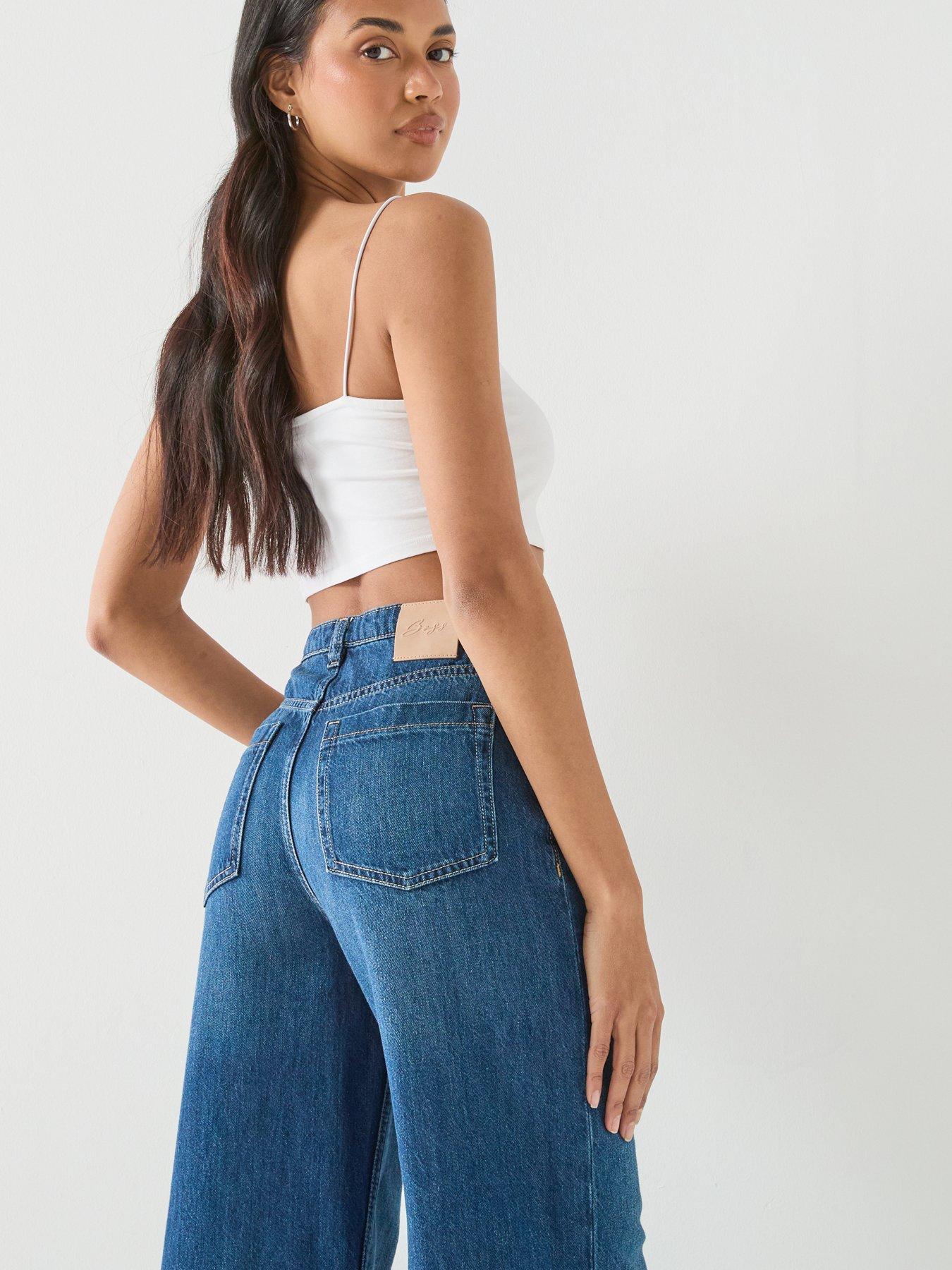 boss-marlene-flare-jeans-navyoutfit